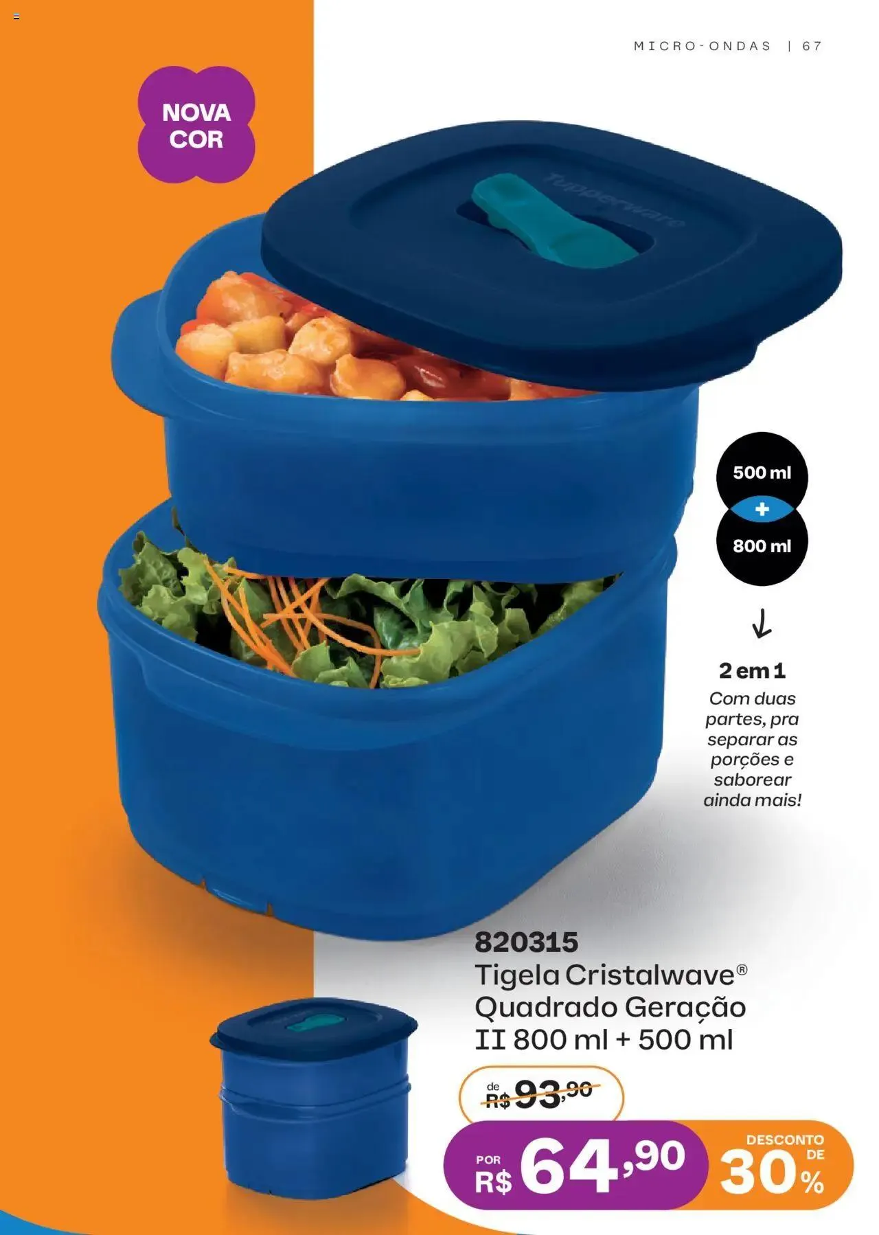 Encarte de Tupperware - Catálogo Vitrine 03 1 de março até 31 de março 2025 - Pagina 93