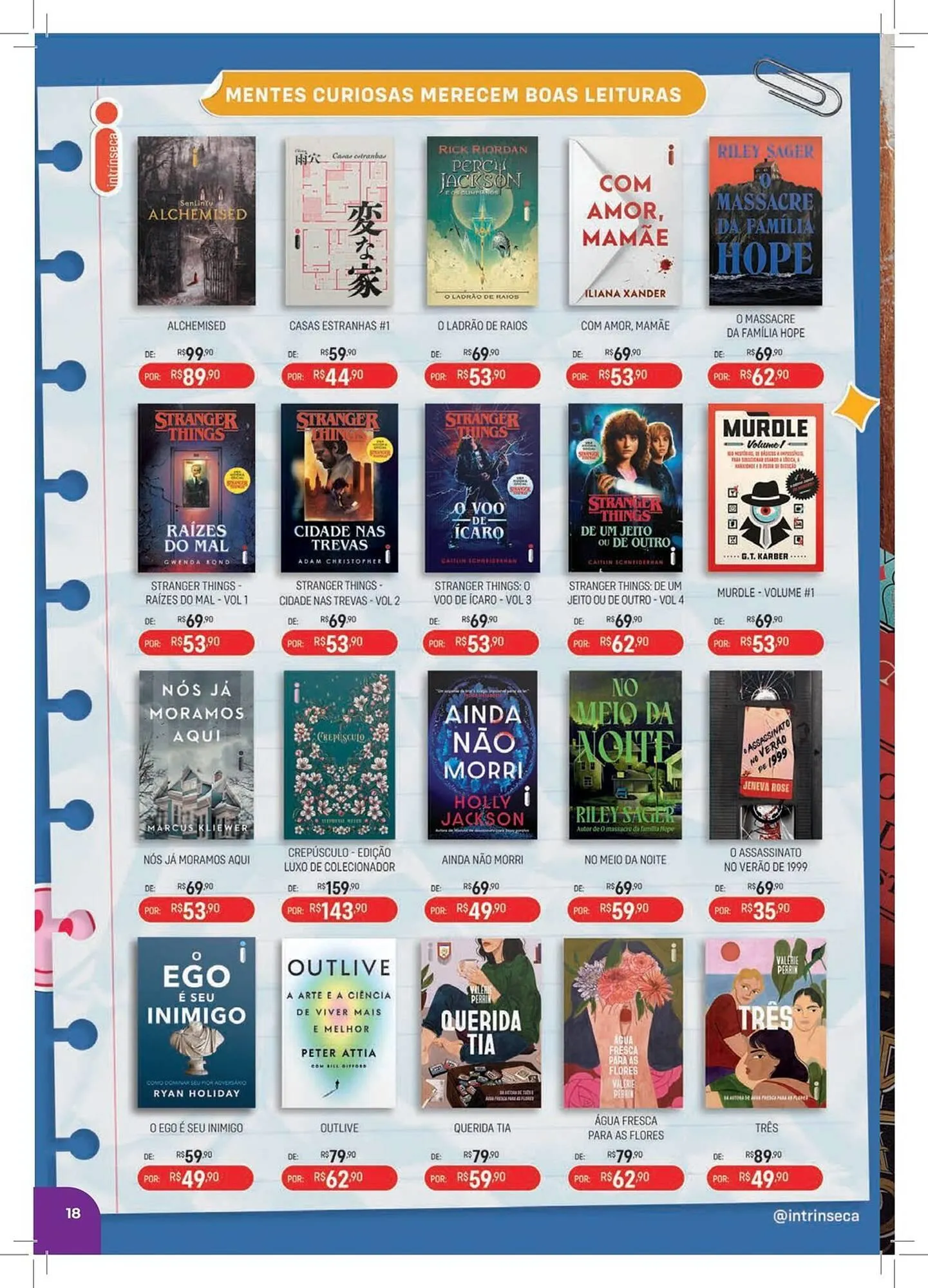 Encarte de Catálogo Livraria Leitura 2 de março até 31 de março 2026 - Pagina 18