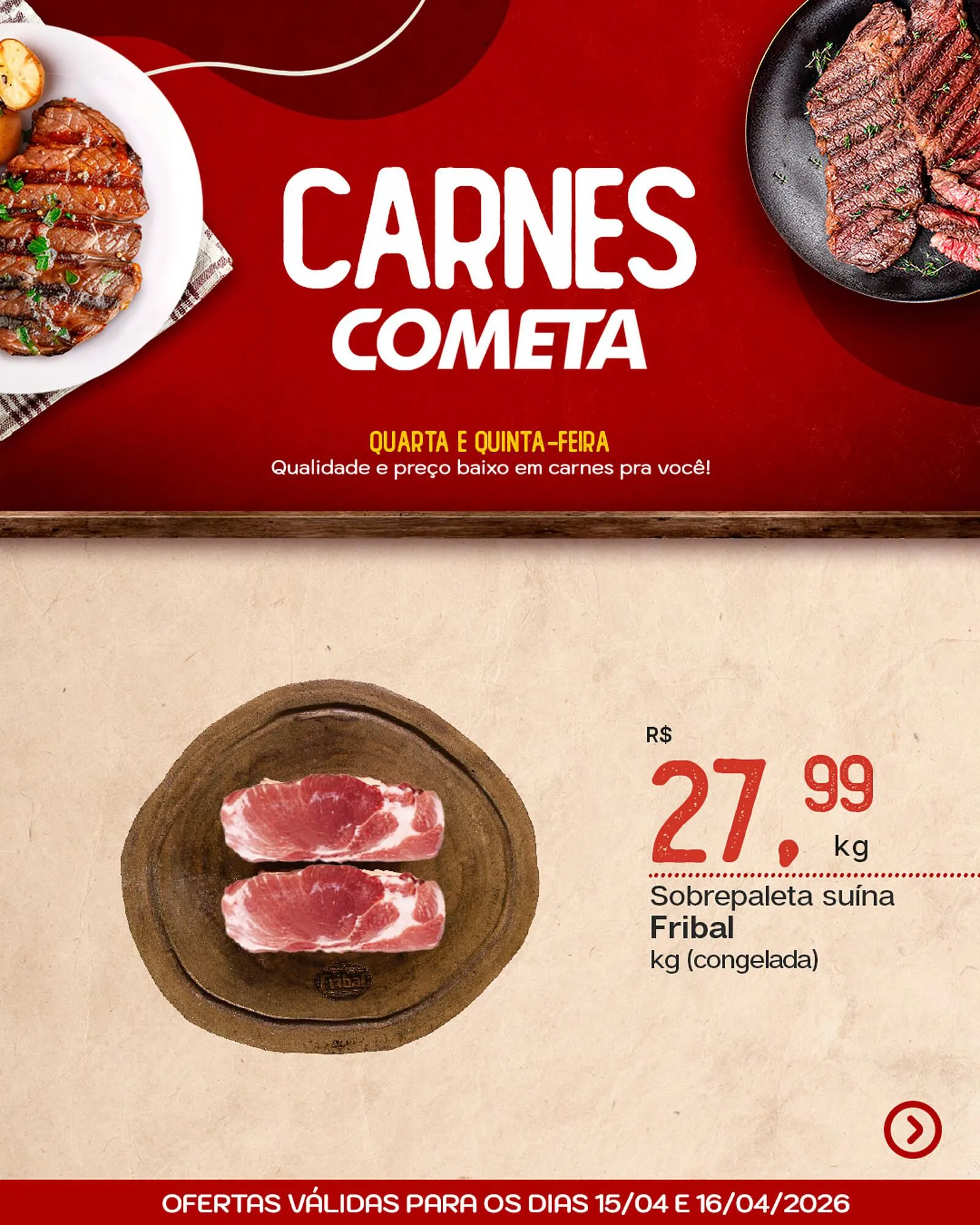 Encarte de Encarte Cometa Supermercados 15 de abril até 16 de abril 2026 - Pagina 2