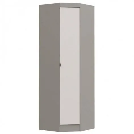 Guarda roupa canto Castro Classic 3805C Niquel/ Blanc