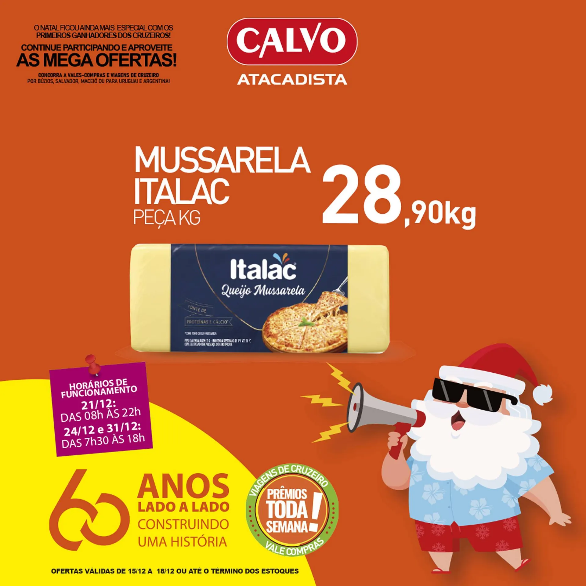 Encarte de Folheto Calvo Atacadista 15 de dezembro até 18 de dezembro 2025 - Pagina 4