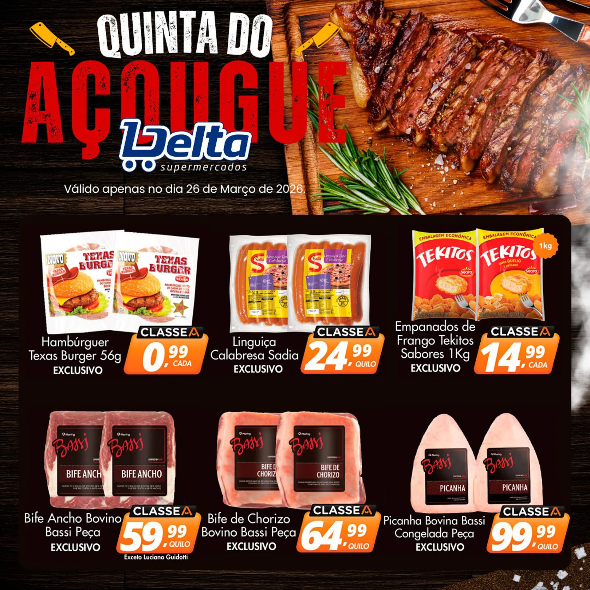 Encarte de Catálogo Delta Supermercados 26 de março até 26 de março 2026 - Pagina 4