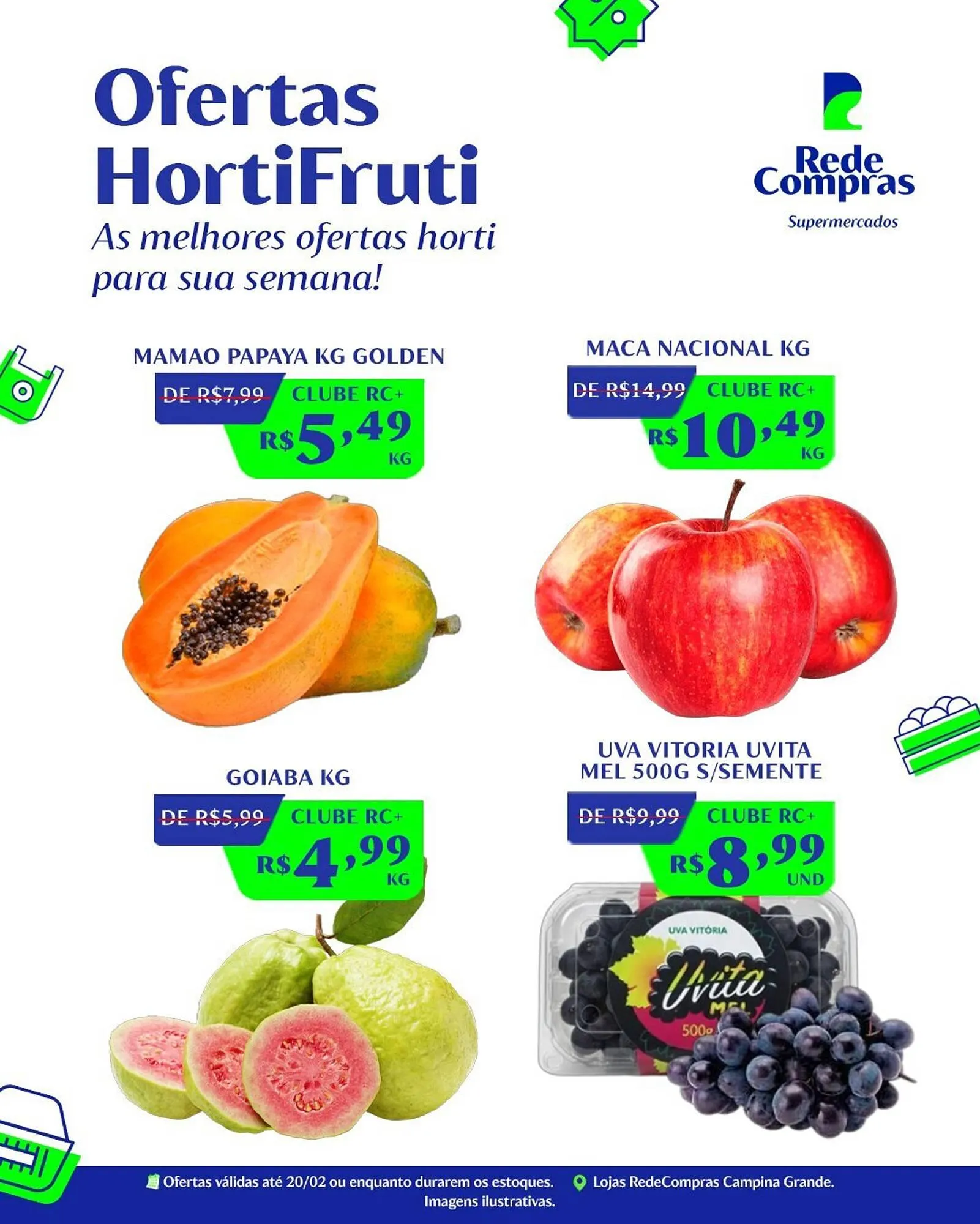 Encarte de Encarte Rede Compras 19 de fevereiro até 20 de fevereiro 2026 - Pagina 2