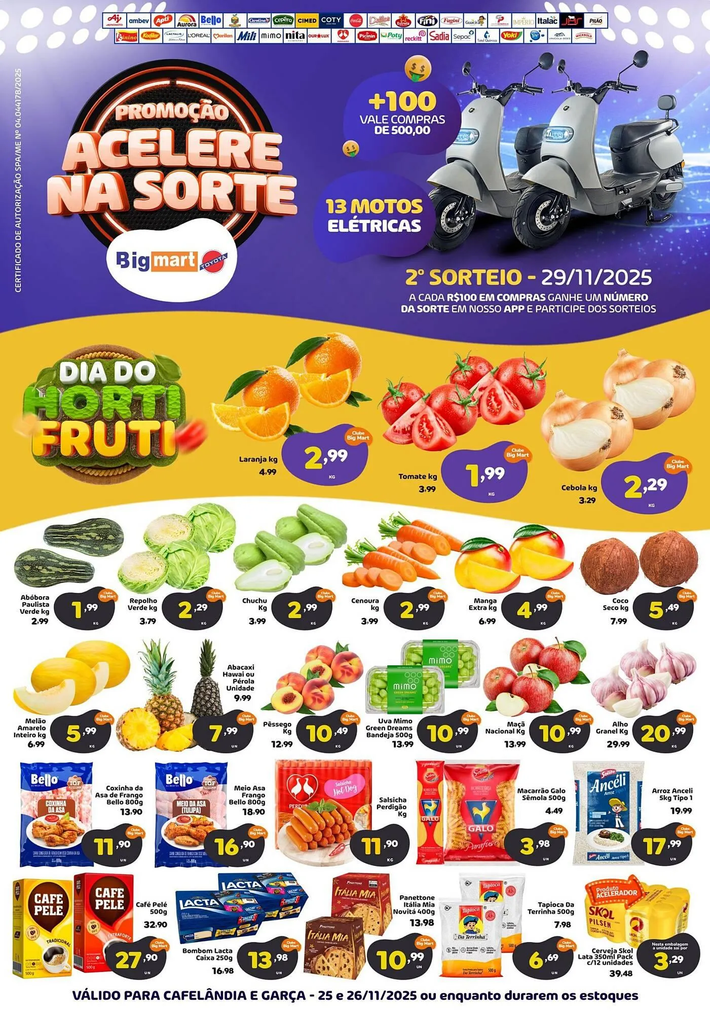 Encarte de Catálogo Bigmart 25 de novembro até 26 de novembro 2025 - Pagina 1