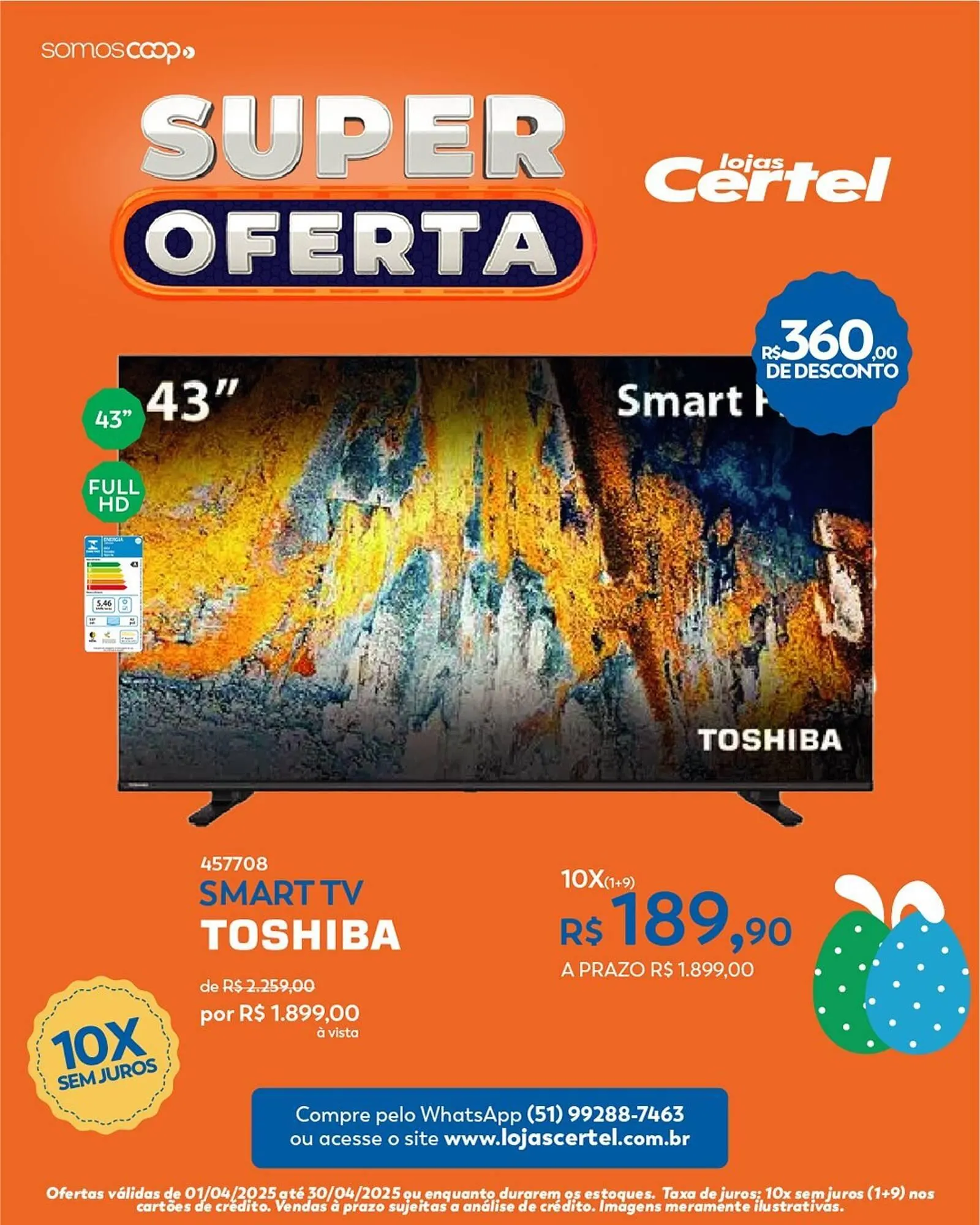 Encarte de Catálogo Lojas Certel 11 de abril até 30 de abril 2025 - Pagina 5