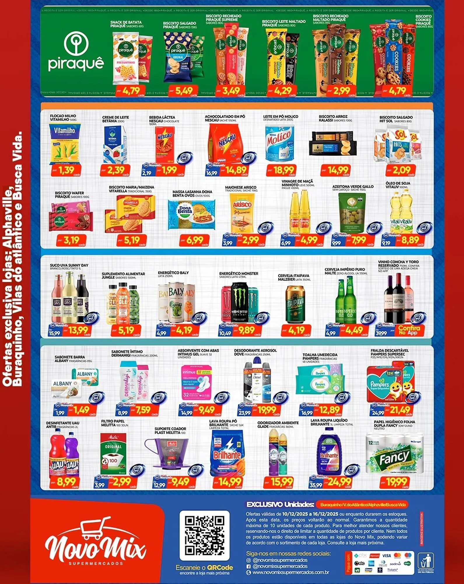 Encarte de Encarte Novo Mix 10 de dezembro até 16 de dezembro 2025 - Pagina 5