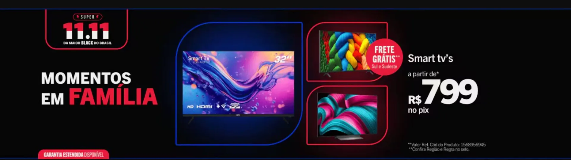 Encarte de Catálogo Casas Bahia 6 de novembro até 29 de novembro 2025 - Pagina 8