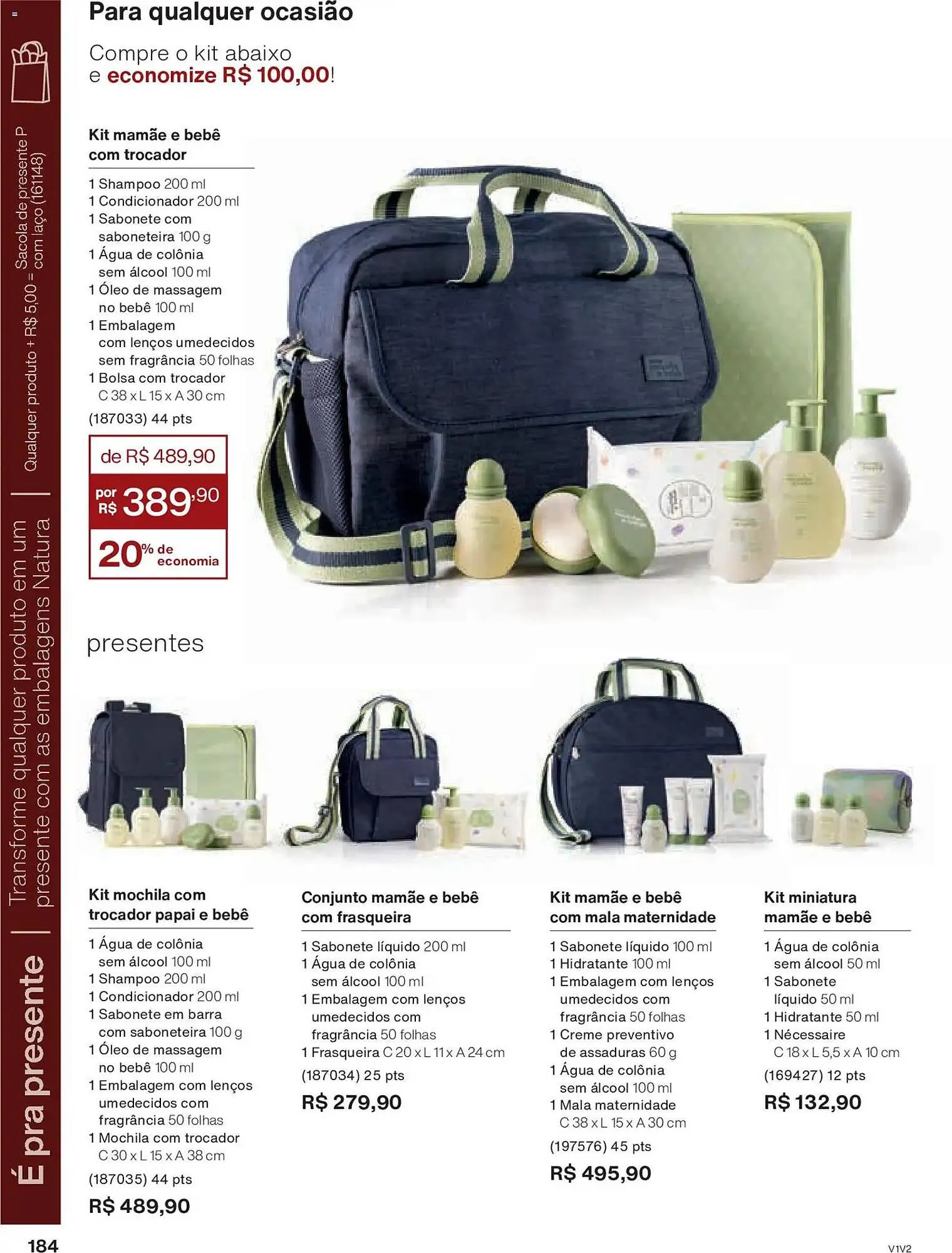 Encarte de Catálogo Natura 26 de novembro até 26 de dezembro 2025 - Pagina 184