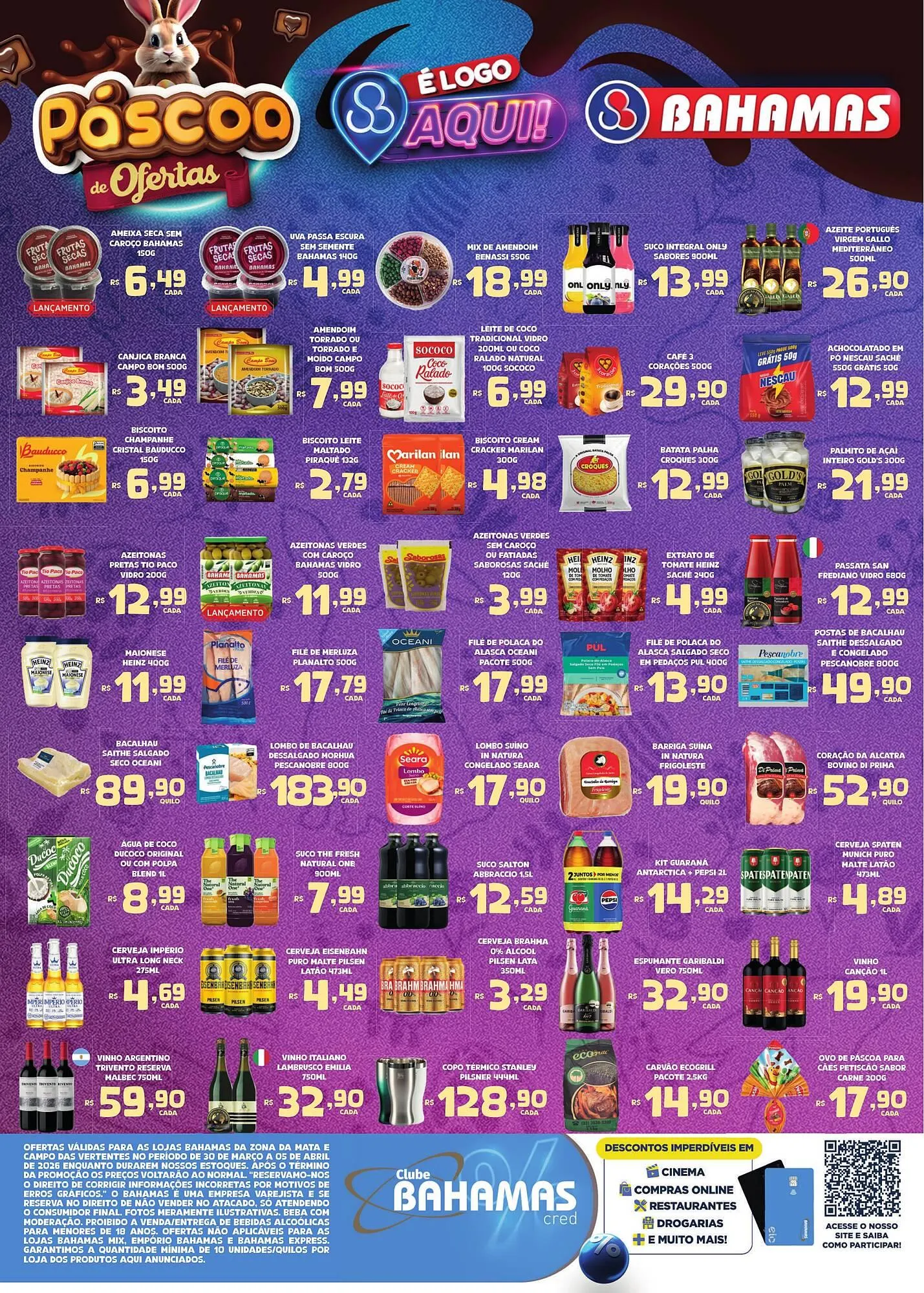 Encarte de Catálogo Bahamas Supermercados 30 de março até 5 de abril 2026 - Pagina 2