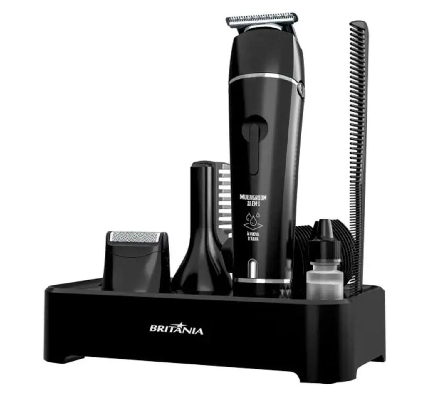 Aparador de Pelos Britânia BAP23 Multigroom 11 em 1 Bivolt