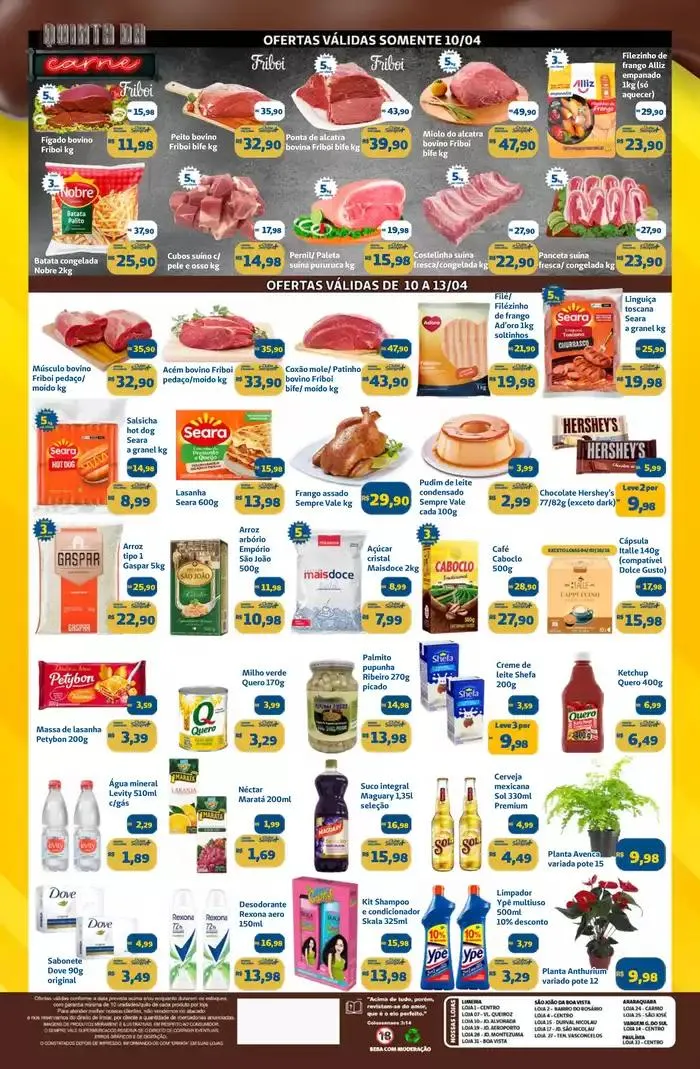 Encarte de Nossas melhores pechinchas 10 de abril até 13 de abril 2025 - Pagina 2