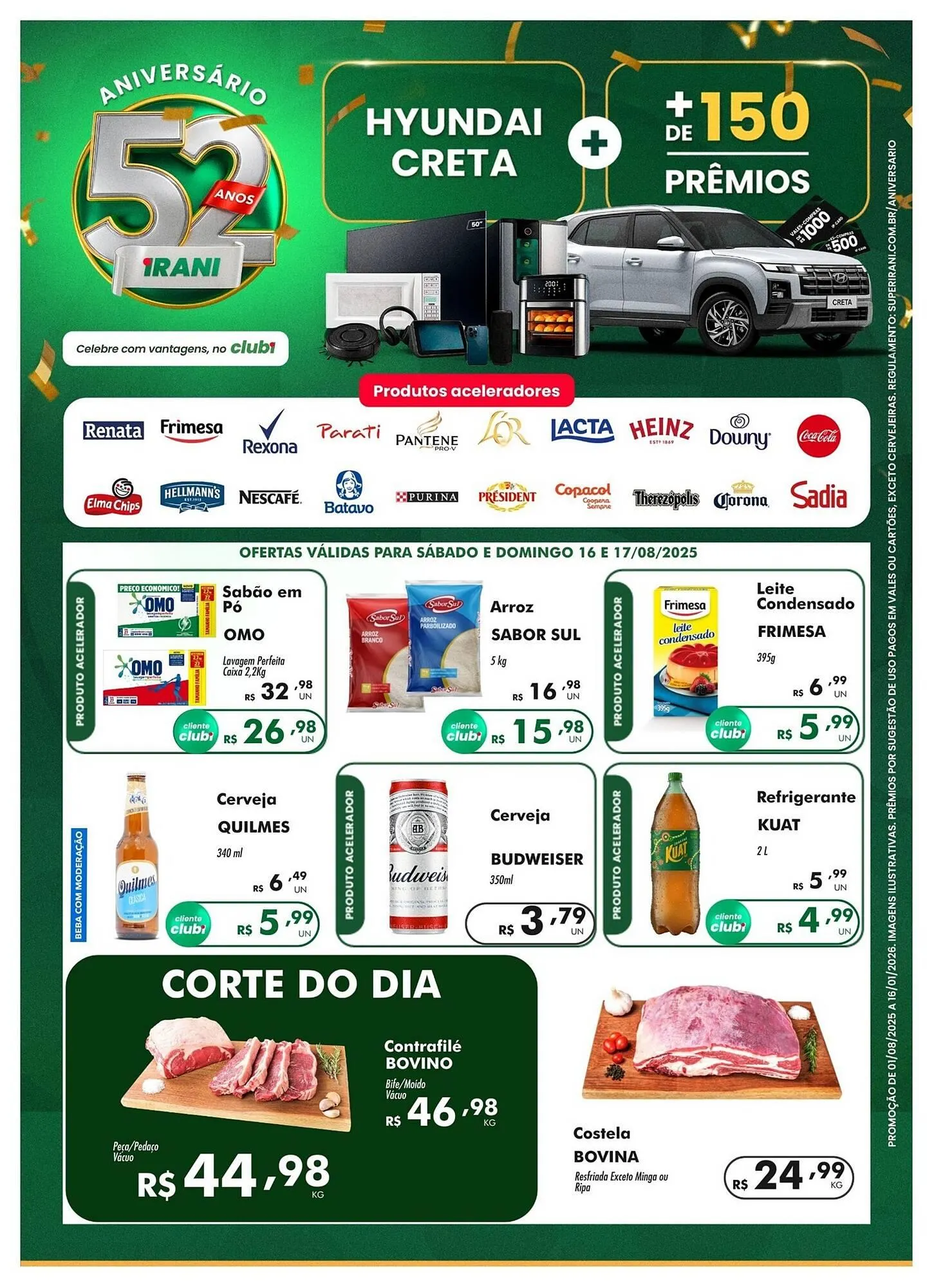 Encarte de Catálogo Irani Supermercados 16 de agosto até 1 de setembro 2025 - Pagina 2