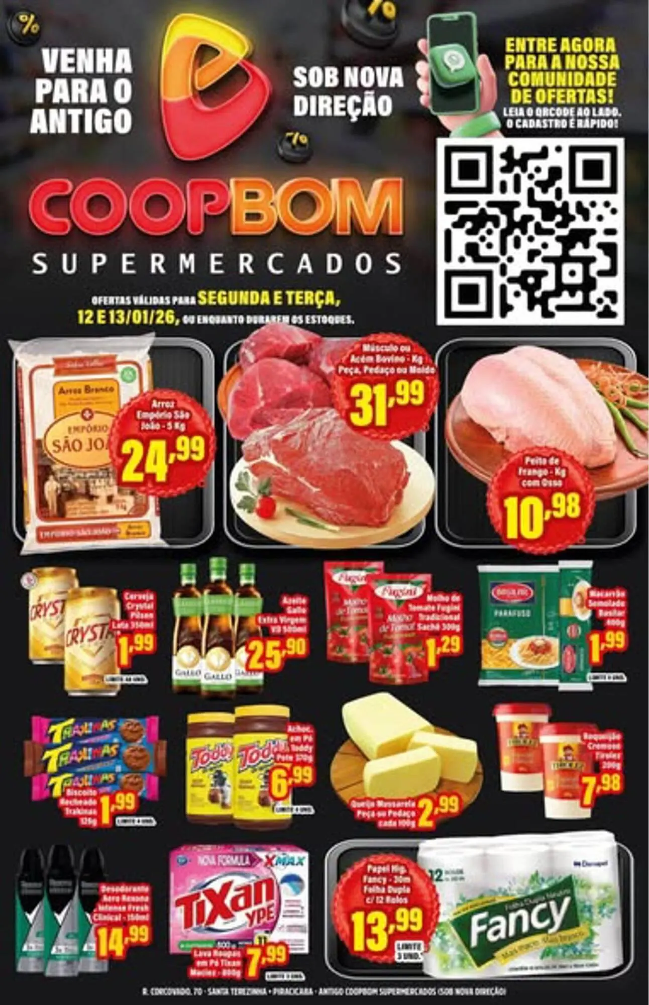 Encarte de Tabloide CoopBom 12 de janeiro até 13 de janeiro 2026 - Pagina 1