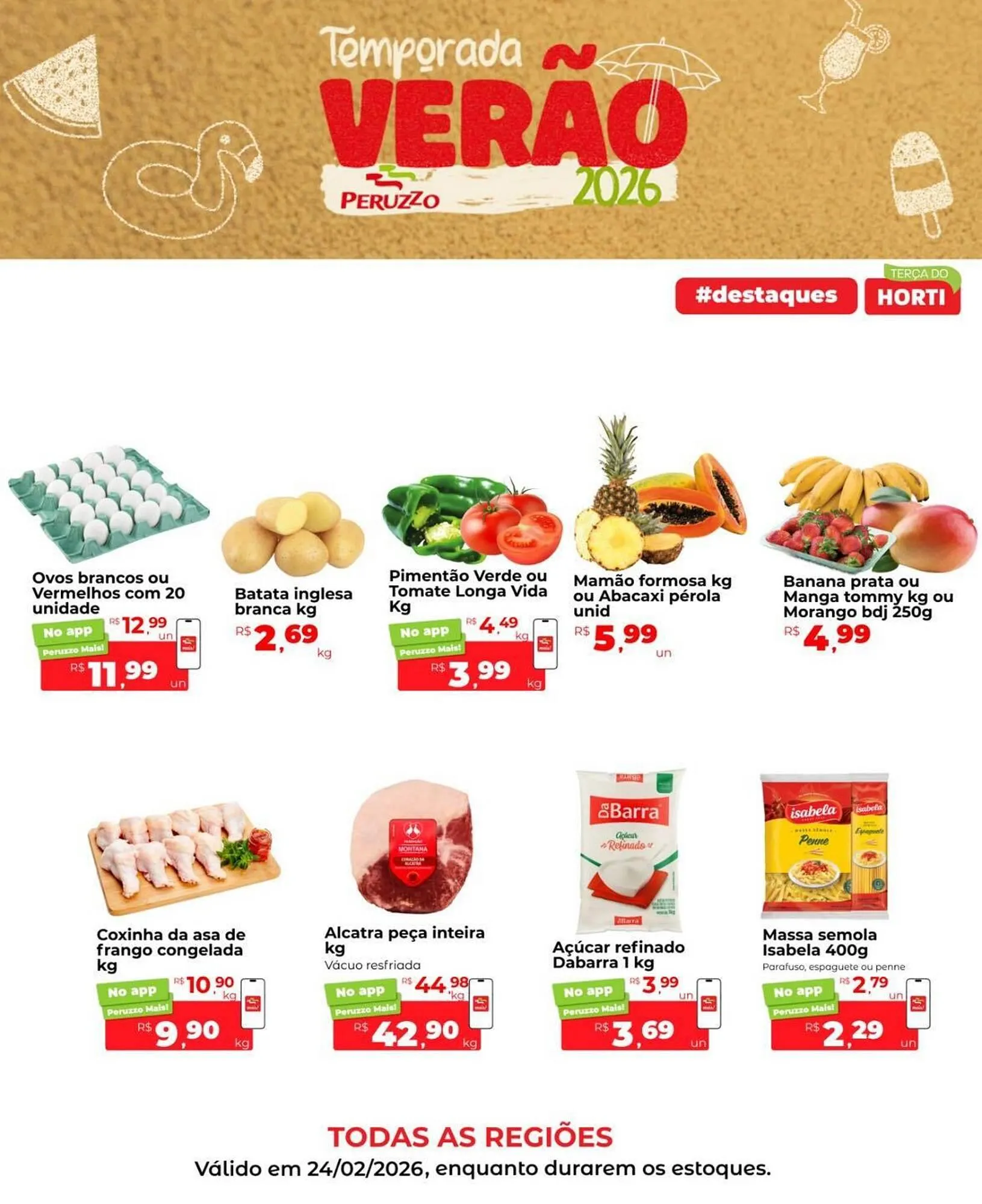 Encarte de Encarte Peruzzo 23 de fevereiro até 24 de fevereiro 2026 - Pagina 1