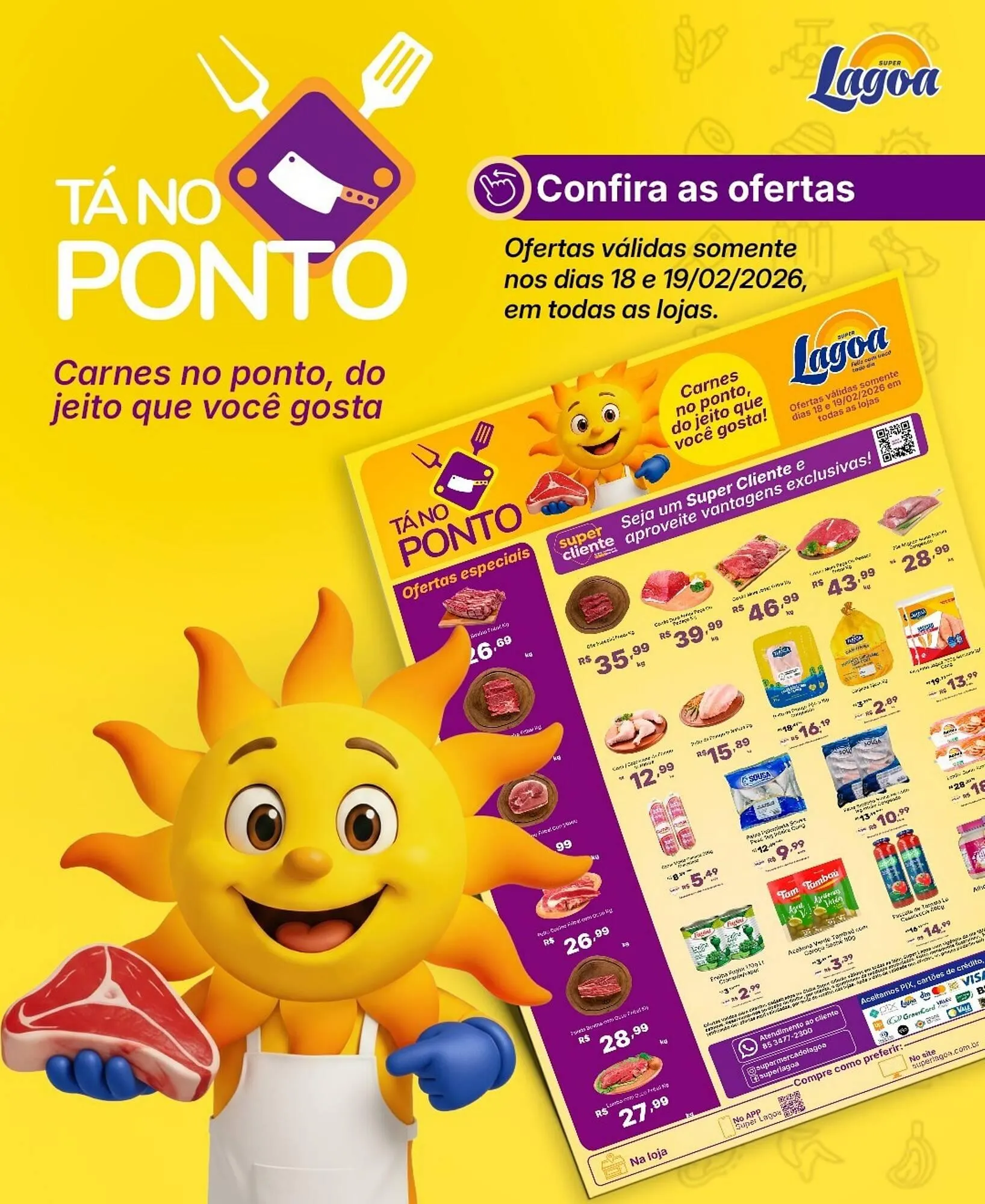 Encarte Super Lagoa - 1