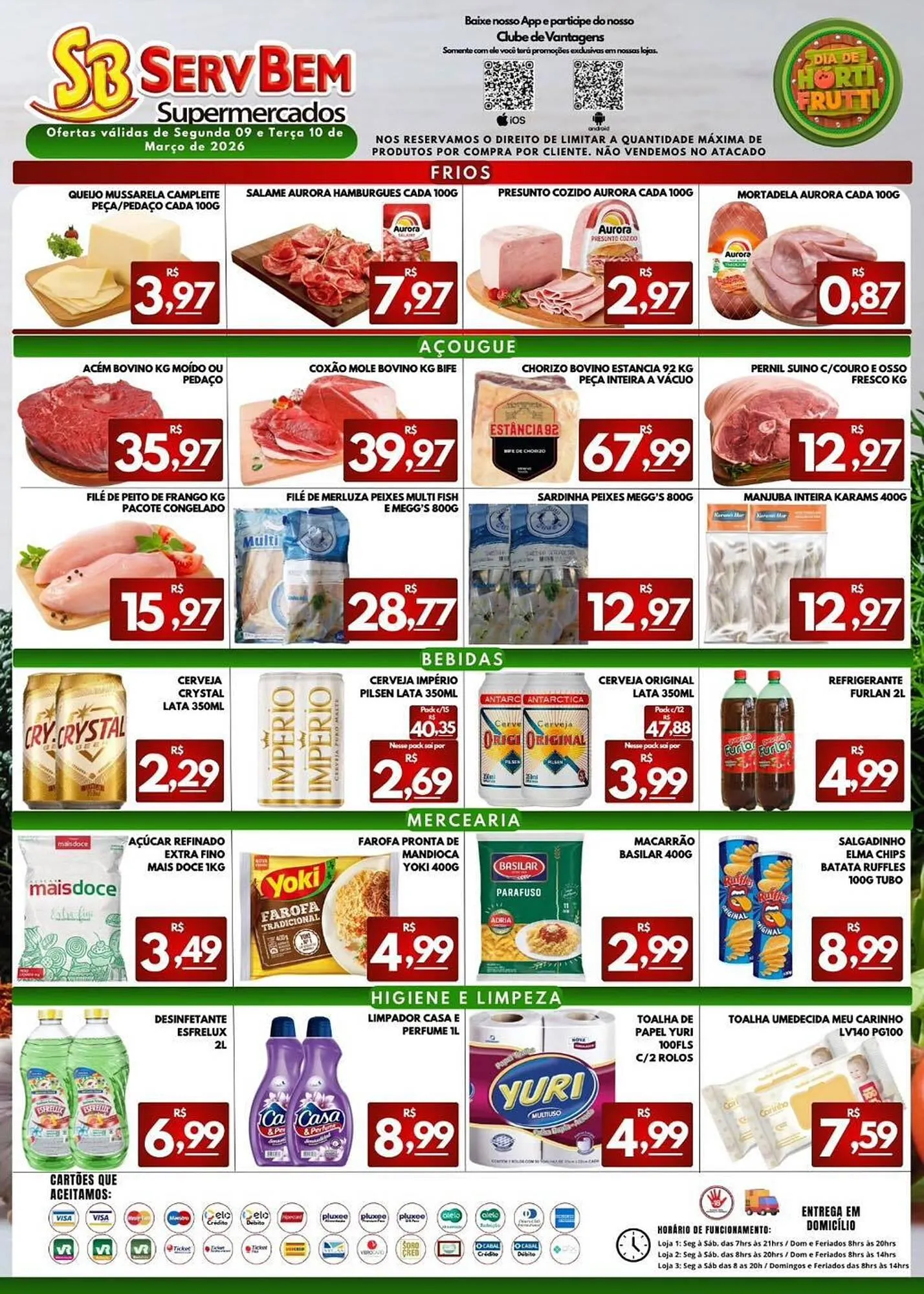 Encarte de Catálogo ServBem 9 de março até 10 de março 2026 - Pagina 2