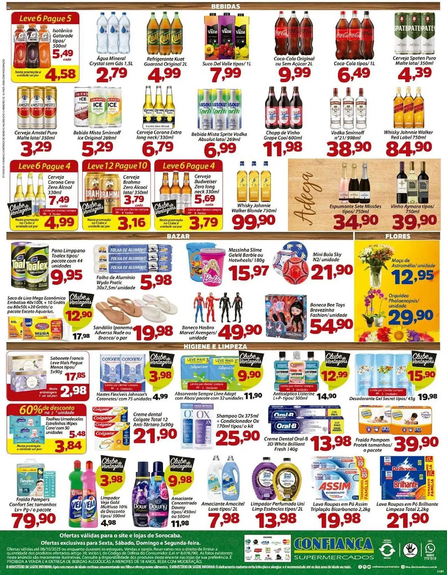 Encarte de Catálogo Confiança Supermercados 3 de outubro até 6 de outubro 2025 - Pagina 4