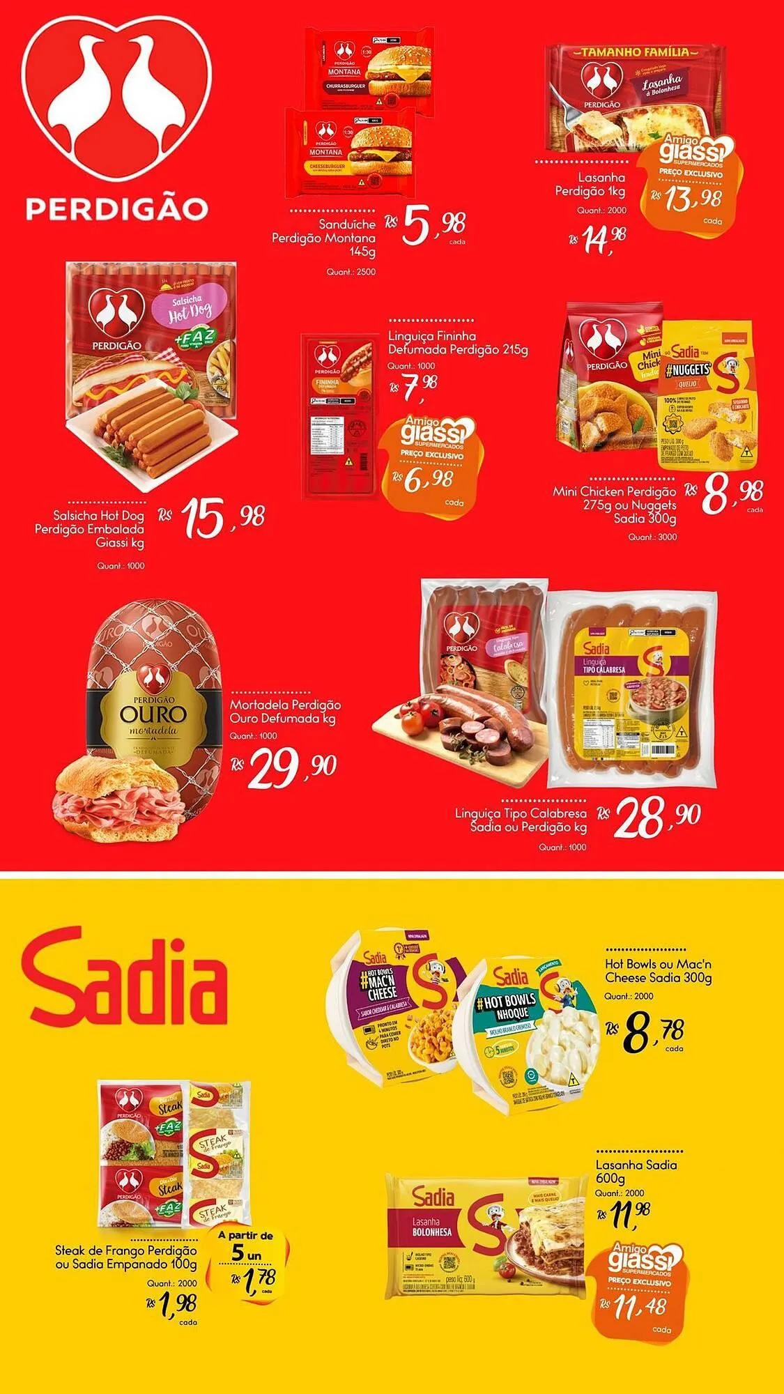 Encarte de Encarte Giassi Supermercados 30 de janeiro até 12 de fevereiro 2026 - Pagina 17