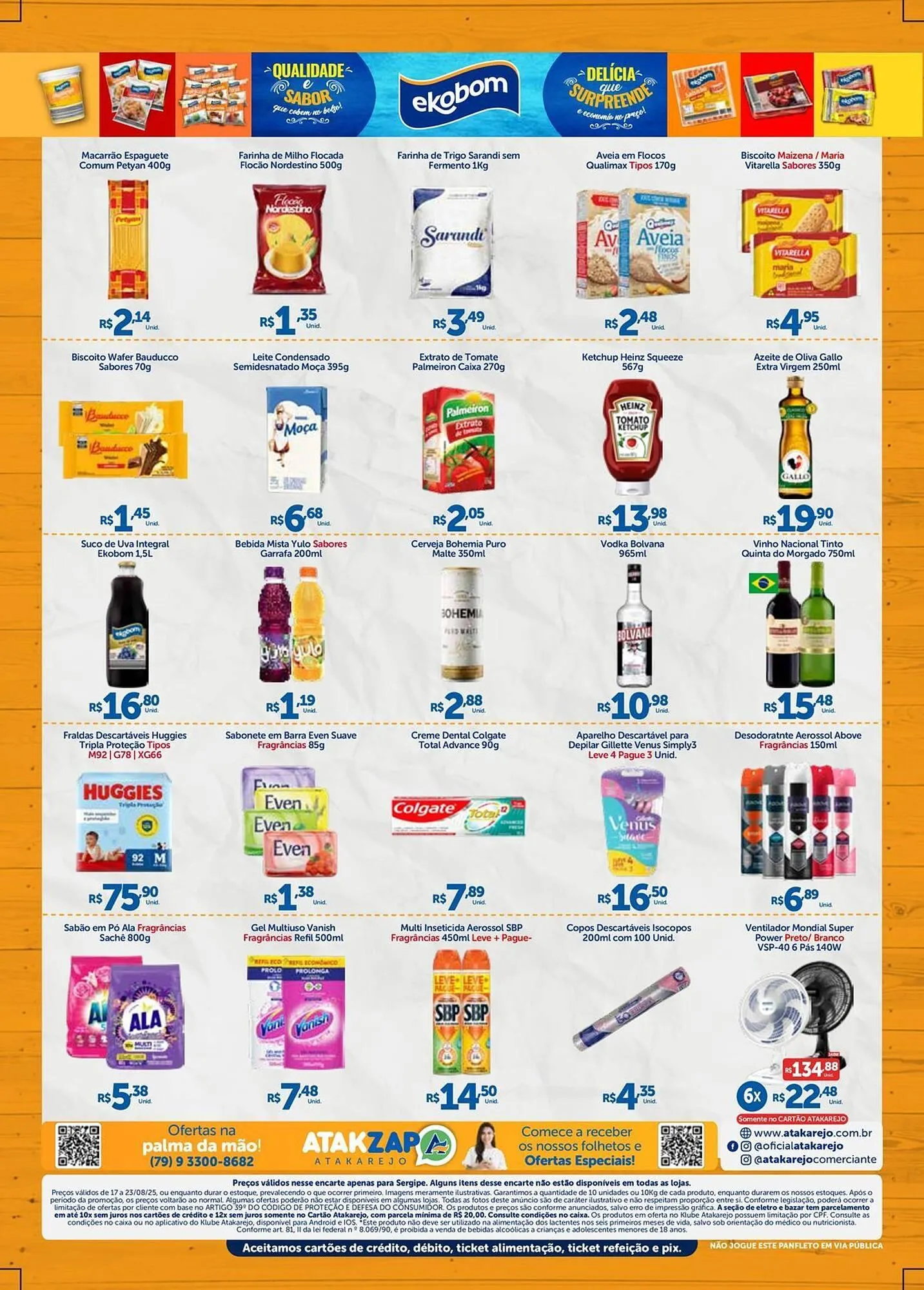 Encarte de Catálogo Atakarejo 17 de agosto até 24 de agosto 2025 - Pagina 2