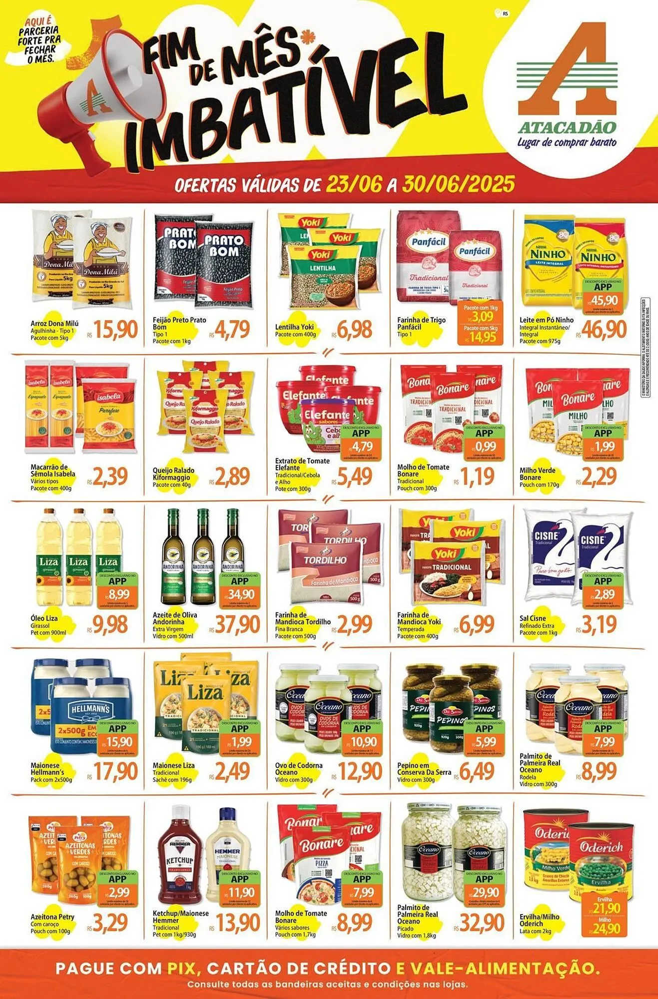 Encarte de Catálogo Atacadão 24 de junho até 30 de junho 2025 - Pagina 1