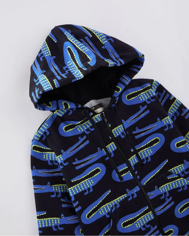 Casaco De Moletom Jacarudo Preto