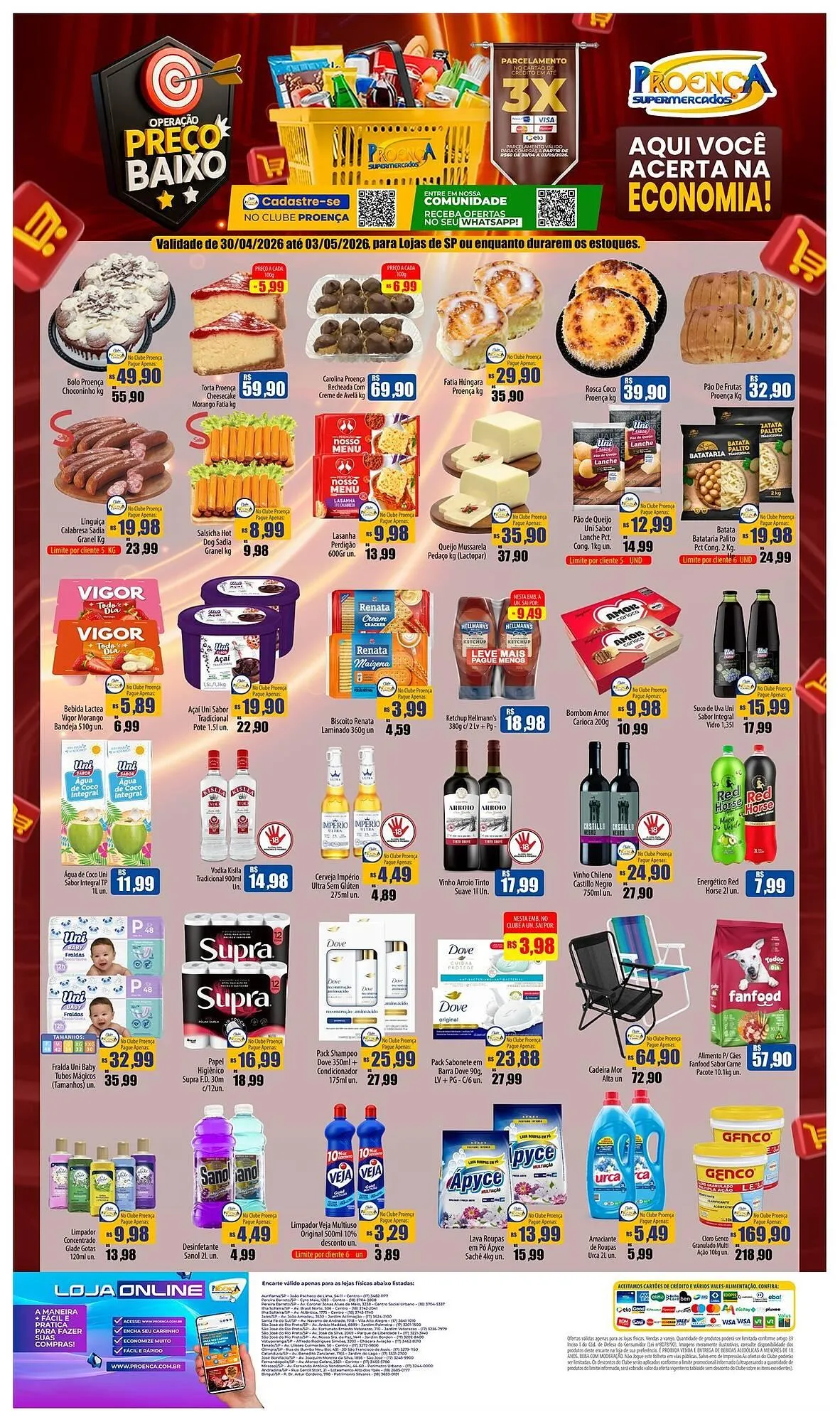 Encarte de Catálogo Proença Supermercados 30 de abril até 3 de maio 2026 - Pagina 2