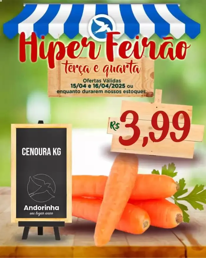 Encarte de Encarte Andorinha Hipermercado 15 de abril até 16 de abril 2025 - Pagina 7
