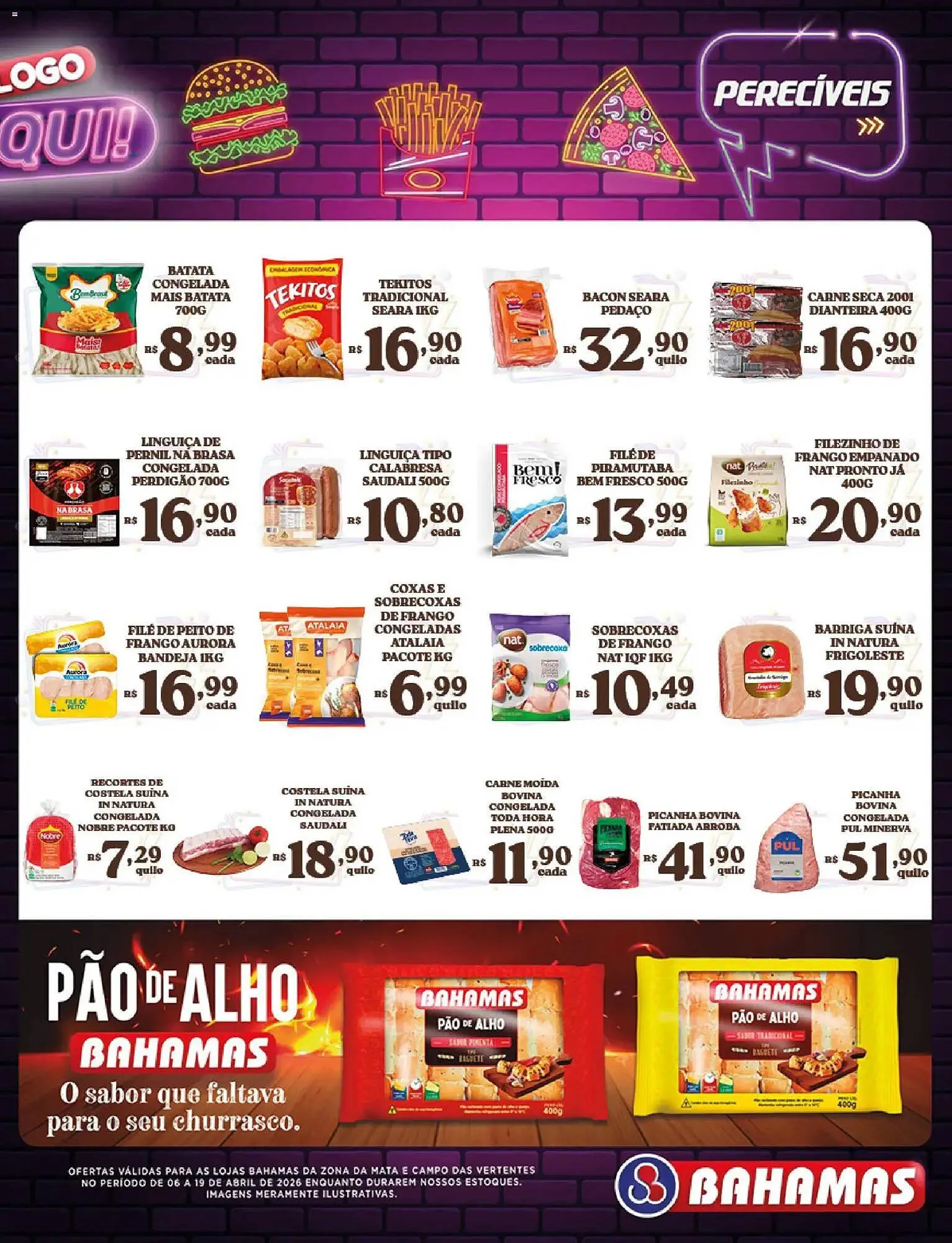 Encarte de Catálogo Bahamas Supermercados 6 de abril até 19 de abril 2026 - Pagina 9