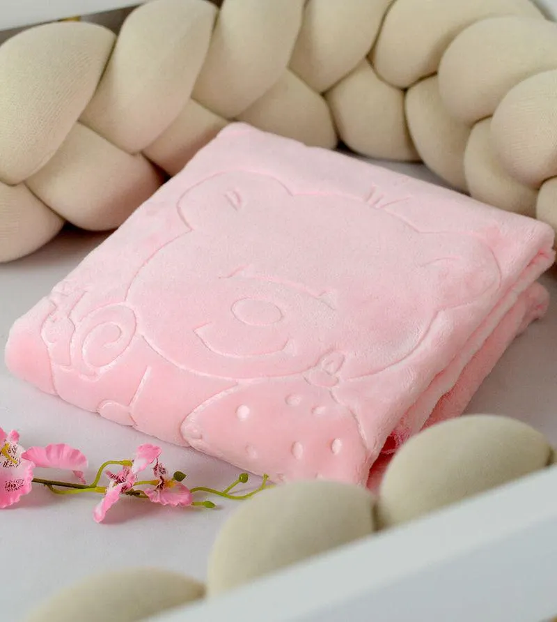 Cobertor Raschel Relevo 80cm x 1,10cm