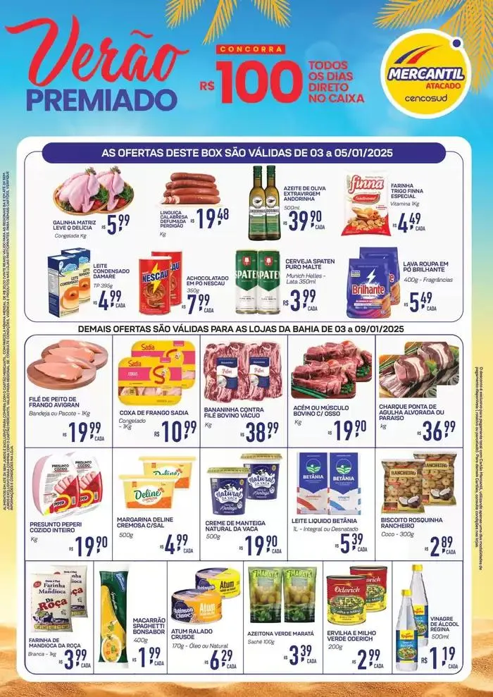 Encarte de Verão Premiado 3 de janeiro até 9 de janeiro 2025 - Pagina 1