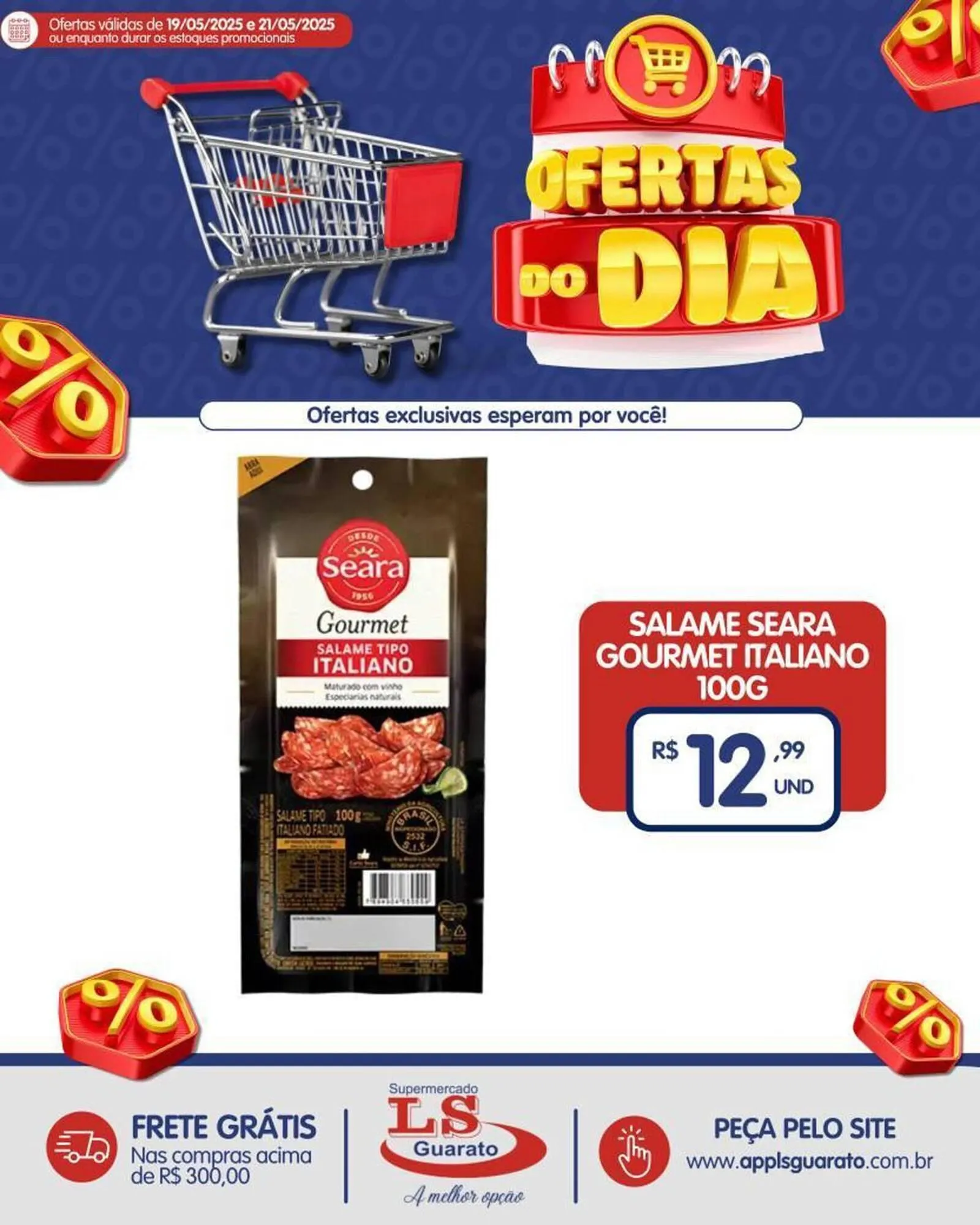 Encarte de Catálogo Supermercado LS Guarato 20 de maio até 21 de maio 2025 - Pagina 3