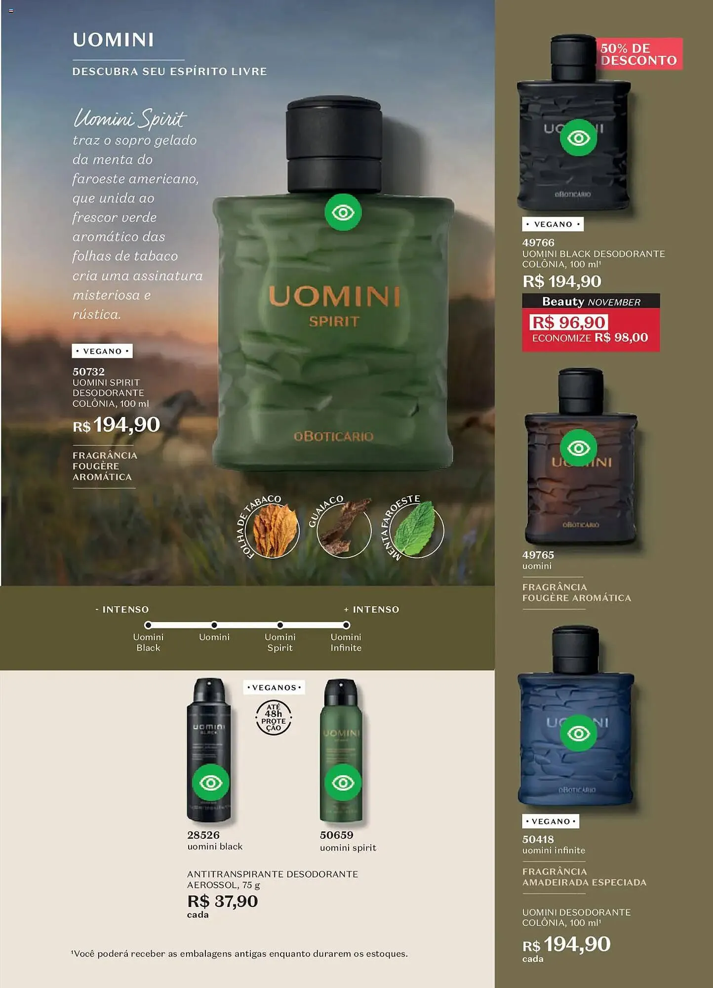 Encarte de Catálogo O Boticário 3 de novembro até 30 de novembro 2025 - Pagina 51