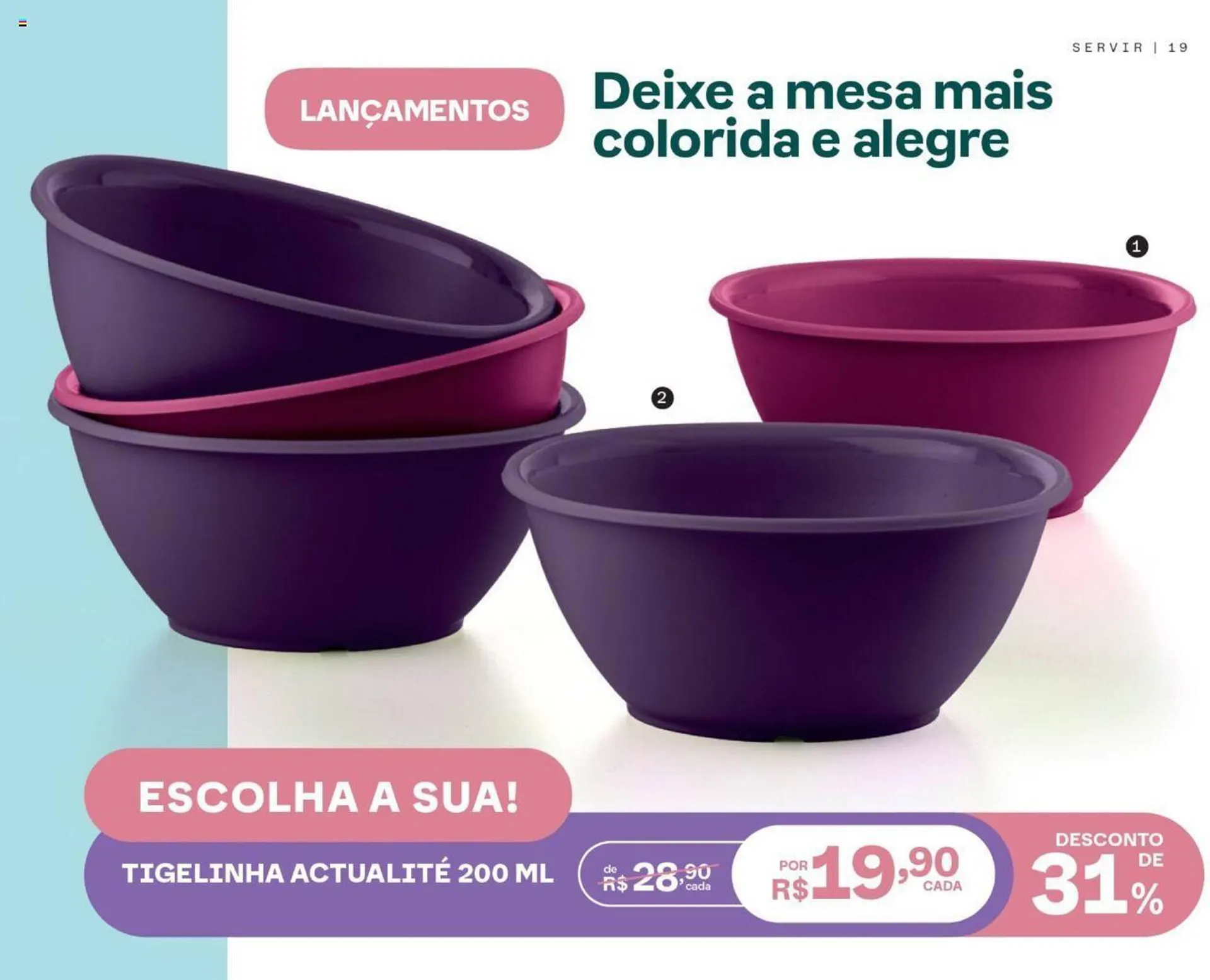 Encarte de Catálogo Tupperware 1 de abril até 30 de abril 2024 - Pagina 20