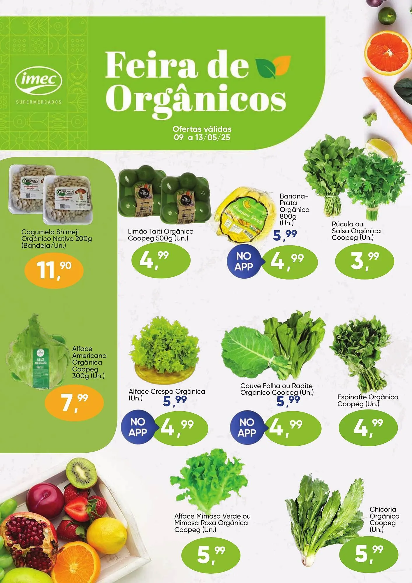 Encarte de Catálogo Imec Supermercados 9 de maio até 13 de maio 2025 - Pagina 1