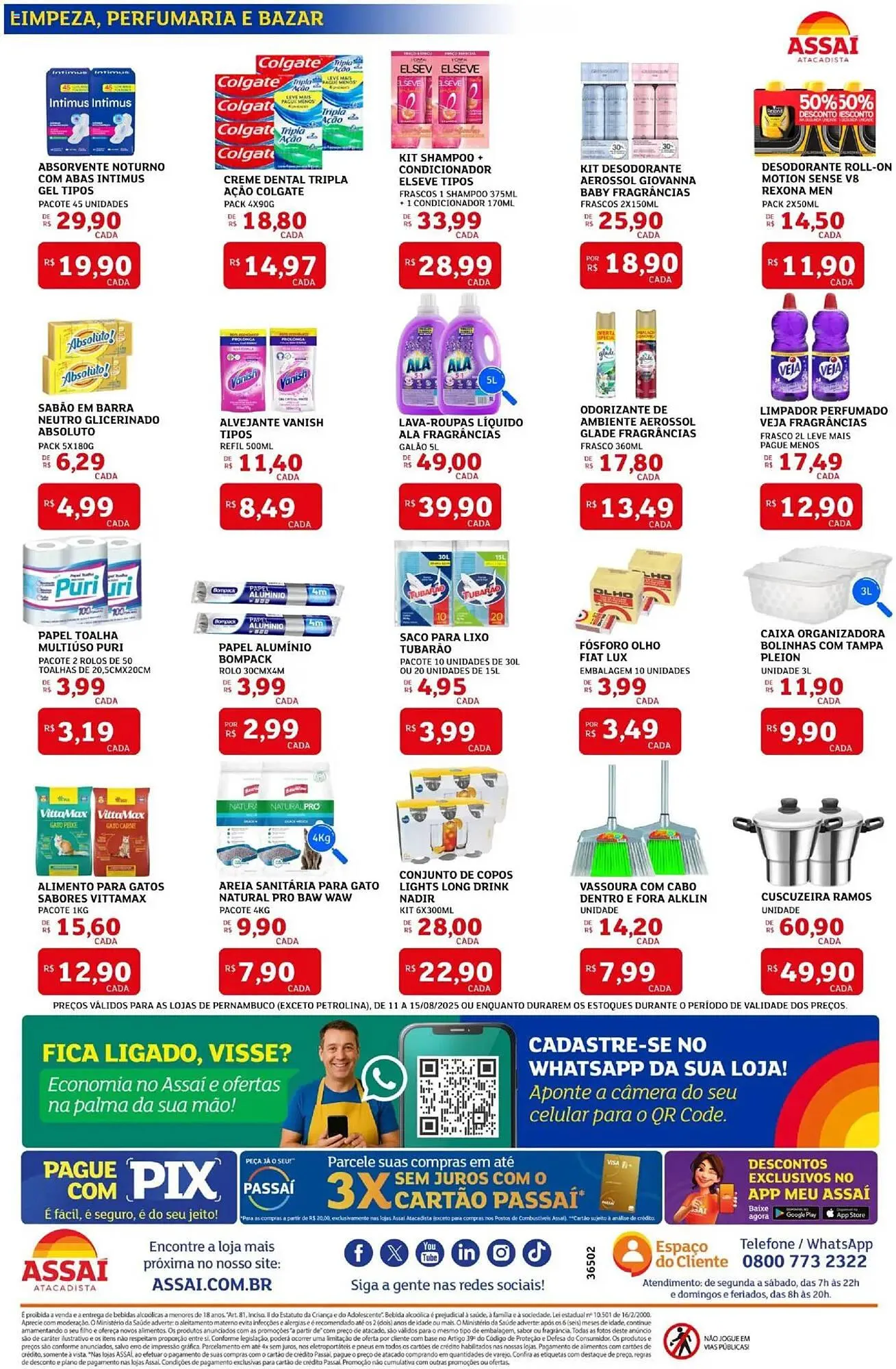 Encarte de Catálogo Assaí Atacadista 11 de agosto até 15 de agosto 2025 - Pagina 4
