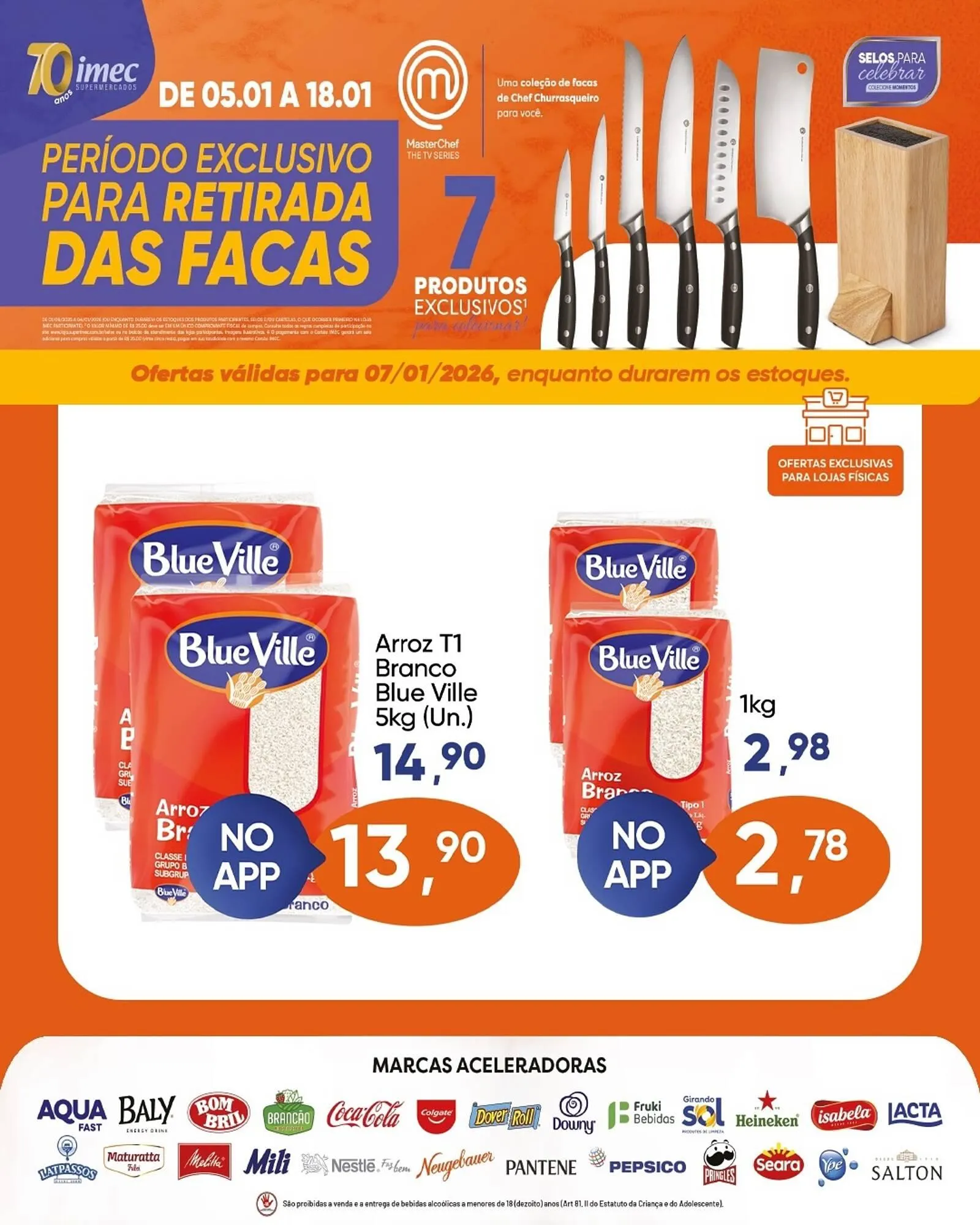 Encarte de Catálogo Imec Supermercados 7 de janeiro até 7 de janeiro 2026 - Pagina 1