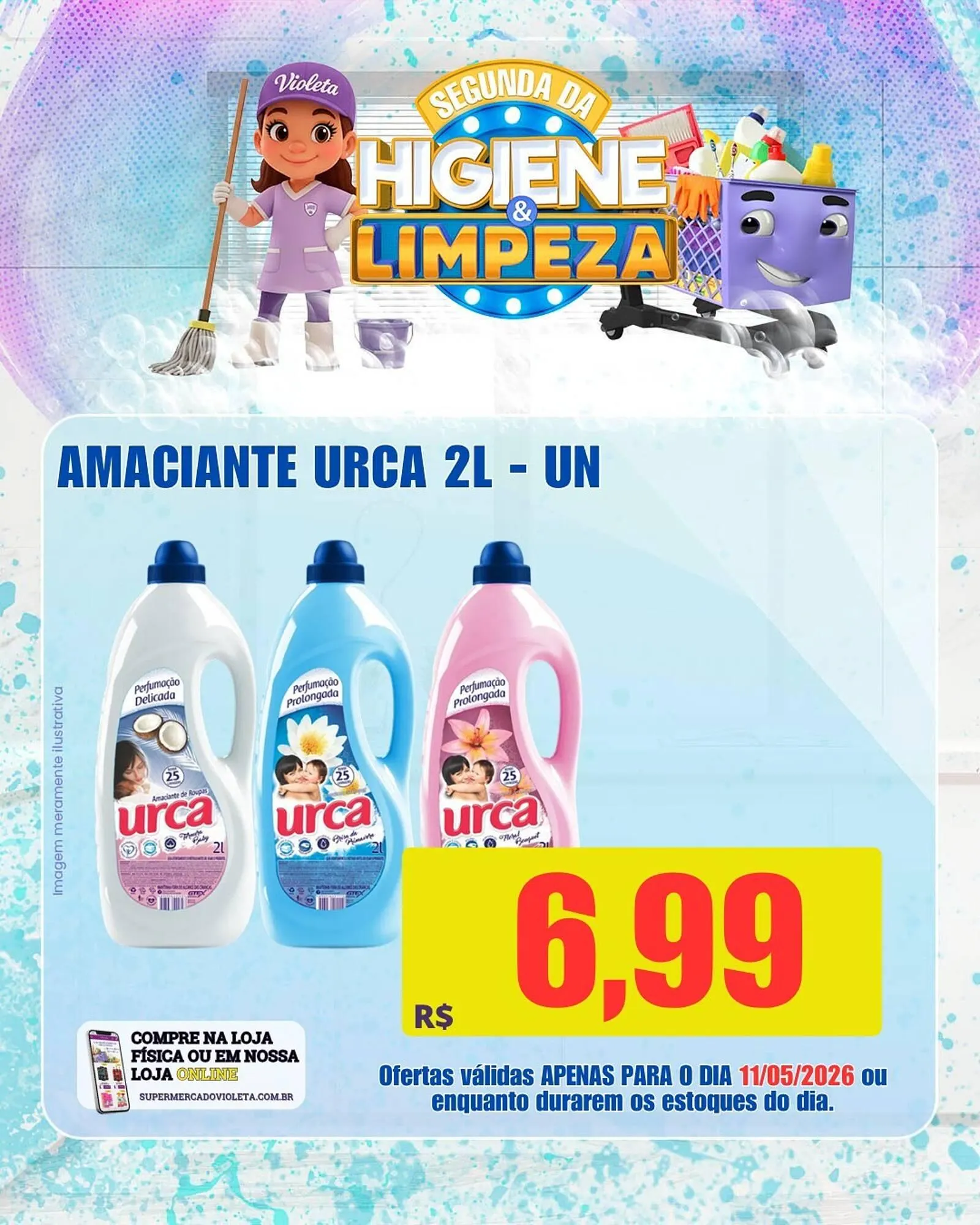 Encarte de Catálogo Violeta Supermercados 11 de maio até 11 de maio 2026 - Pagina 4