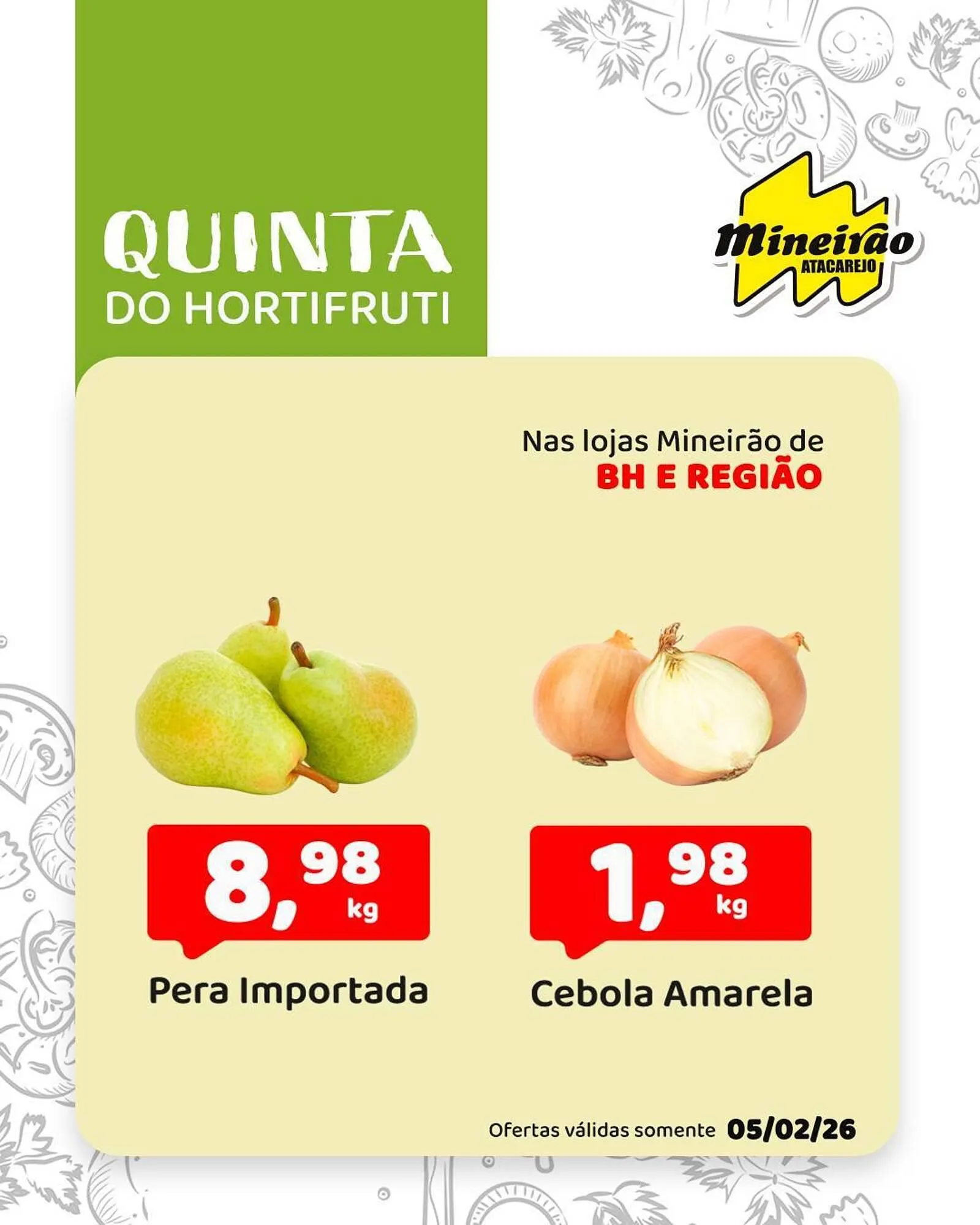 Encarte de Folheto Mineirão Atacarejo 5 de fevereiro até 5 de fevereiro 2026 - Pagina 3