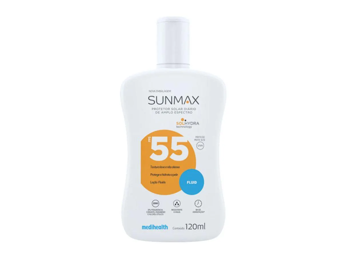Protetor Solar Corporal Sunmax Fluid FPS55 120ml