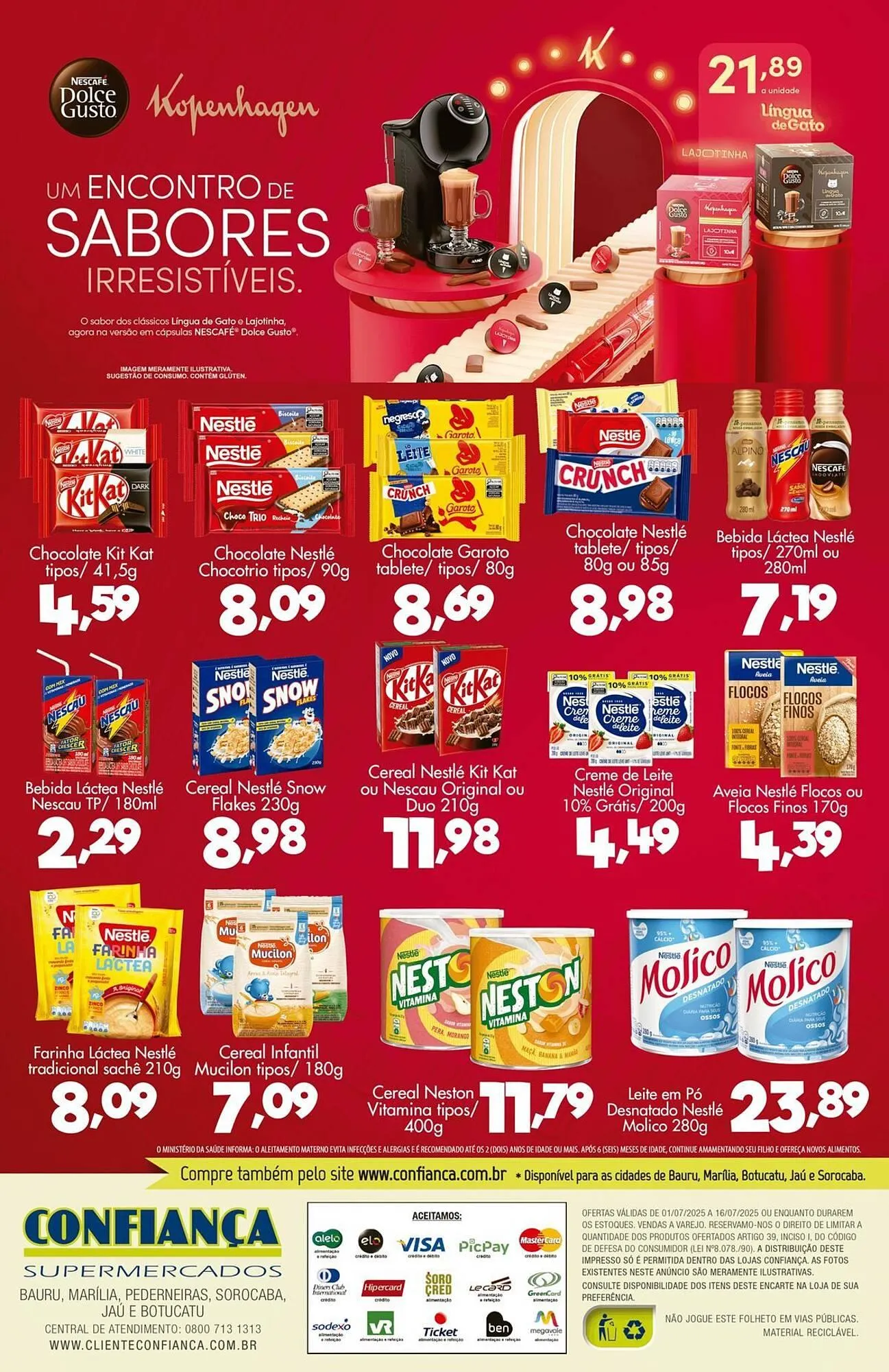 Encarte de Catálogo Confiança Supermercados 1 de julho até 15 de julho 2025 - Pagina 4