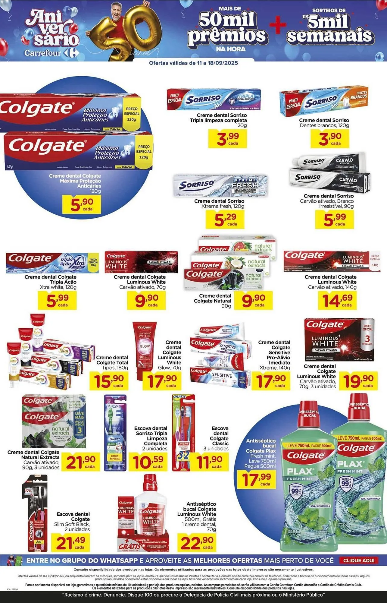 Encarte de Folheto Carrefour 11 de setembro até 18 de setembro 2025 - Pagina 12