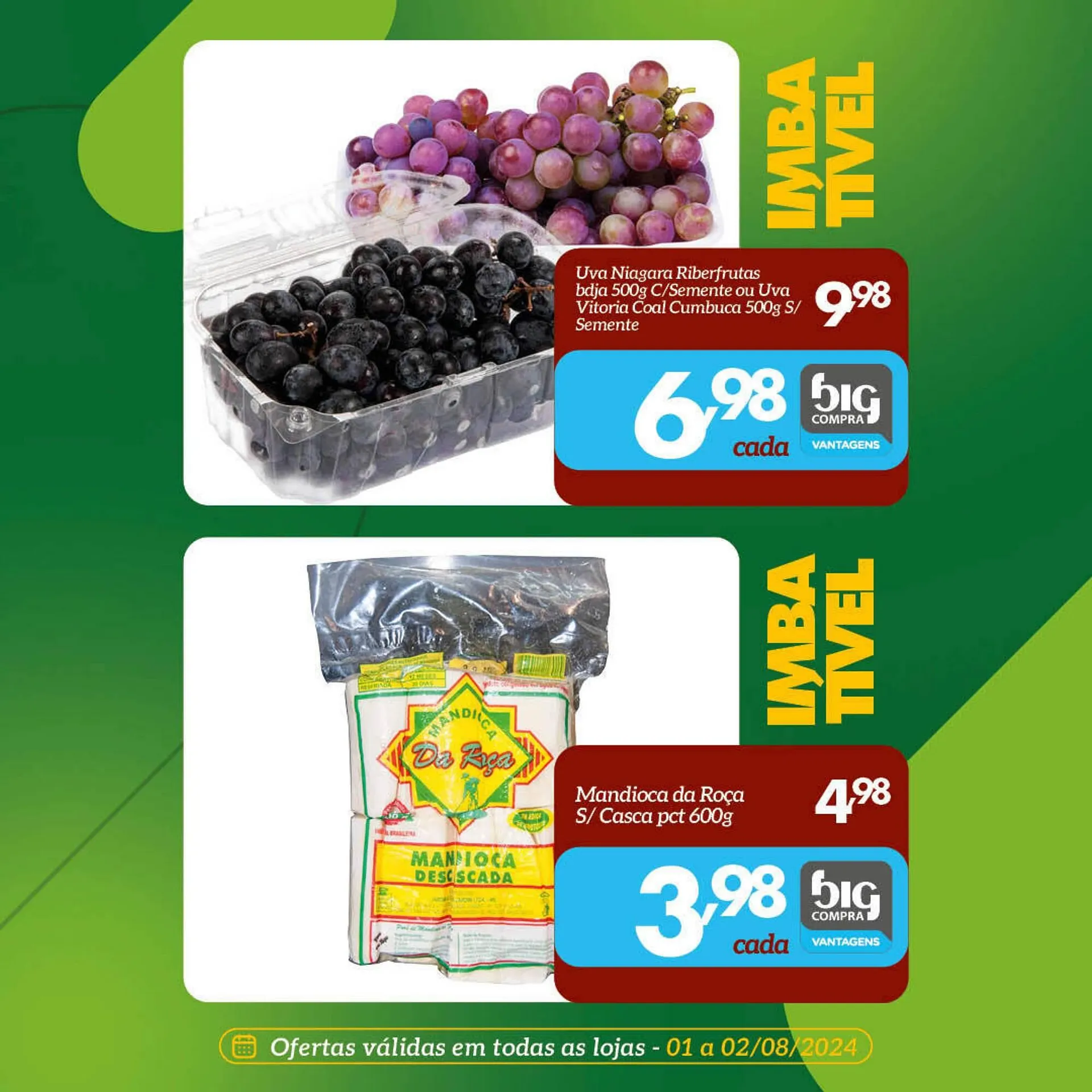 Encarte de Catálogo Supermercados Big Compra 1 de agosto até 2 de agosto 2024 - Pagina 4