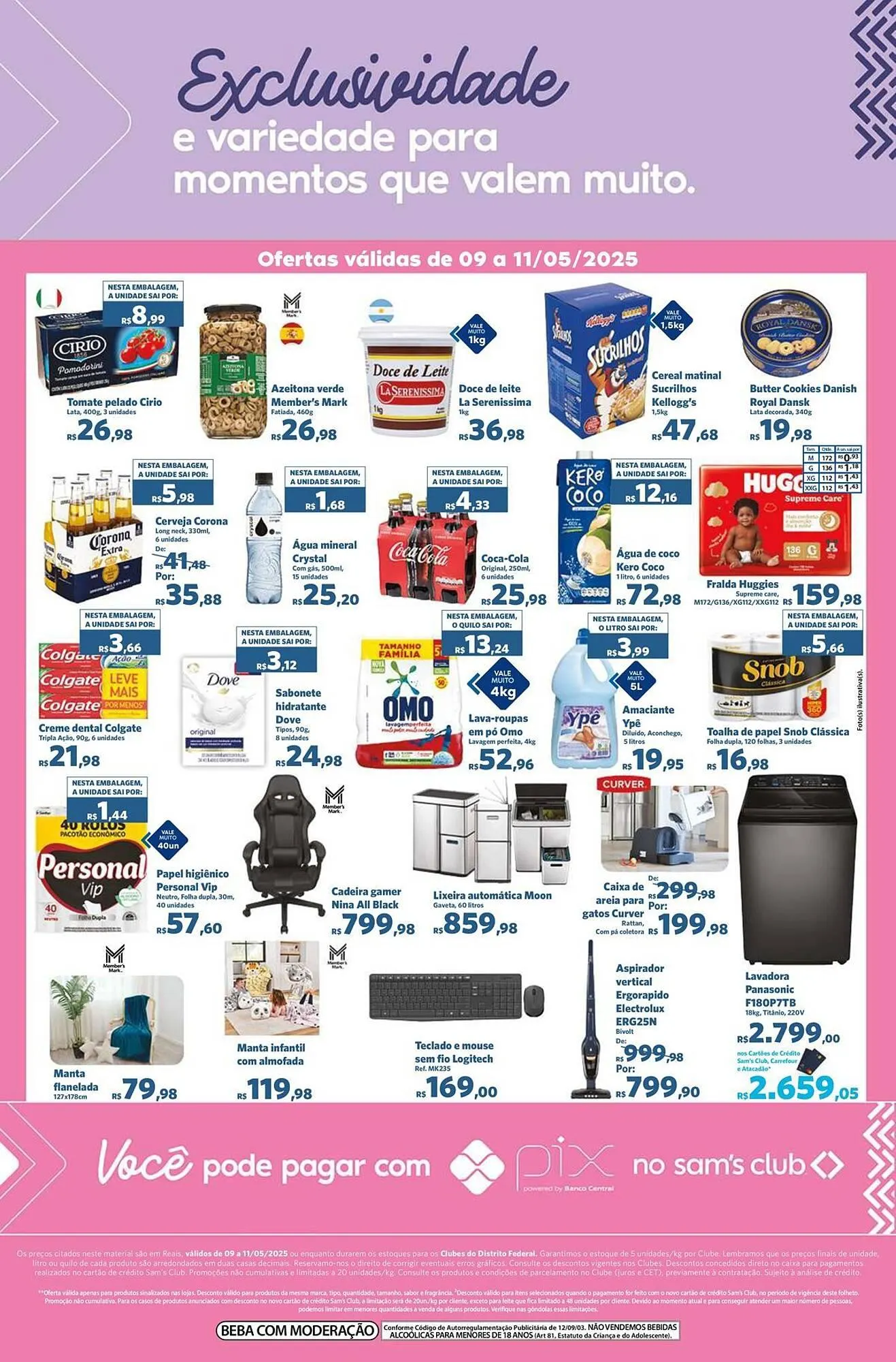Encarte de Catálogo Sam's Club 9 de maio até 11 de maio 2025 - Pagina 2