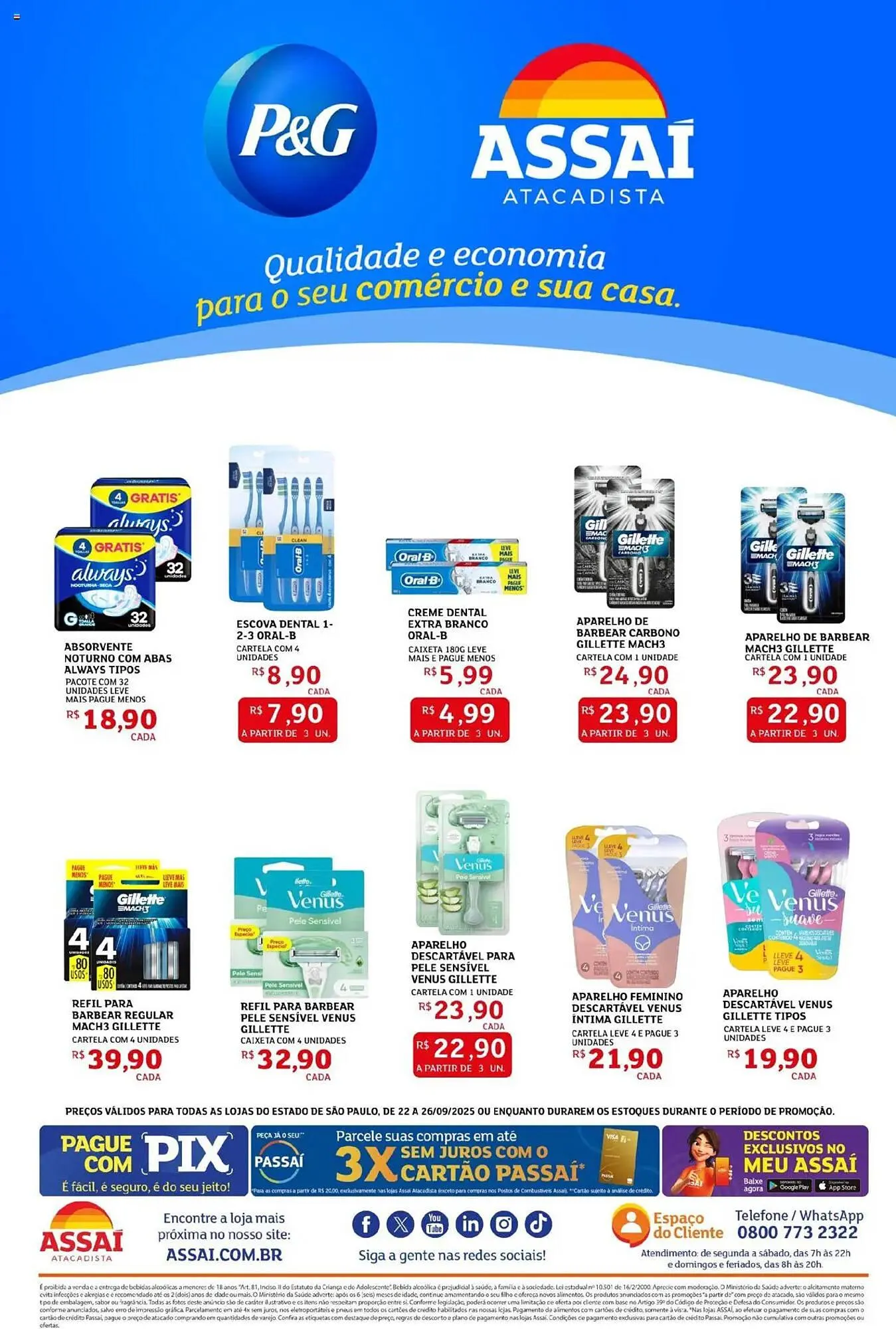 Encarte de Encarte Assaí Atacadista 22 de setembro até 26 de setembro 2025 - Pagina 2