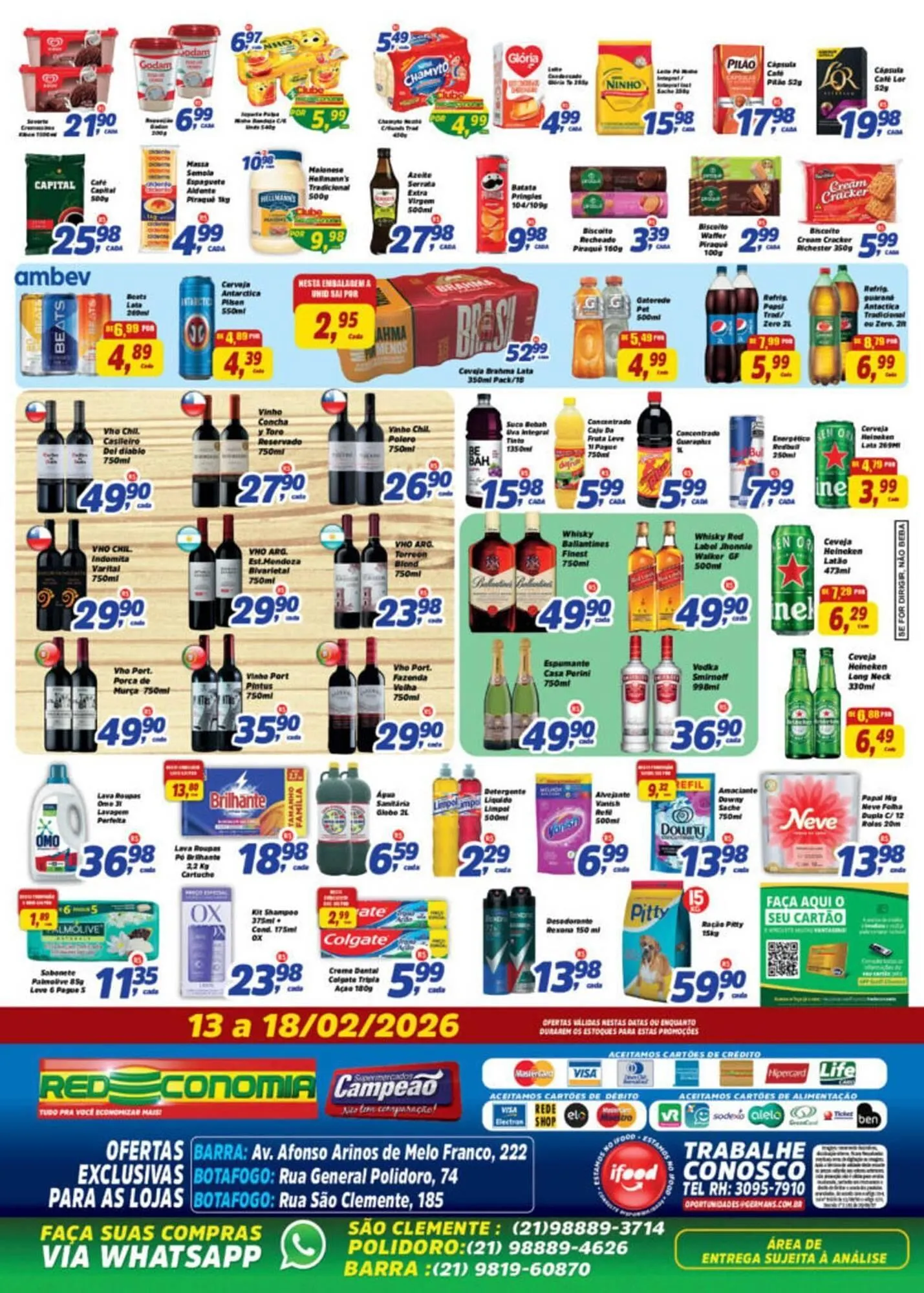Encarte de Encarte Supermercados Campeão 13 de fevereiro até 18 de fevereiro 2026 - Pagina 2