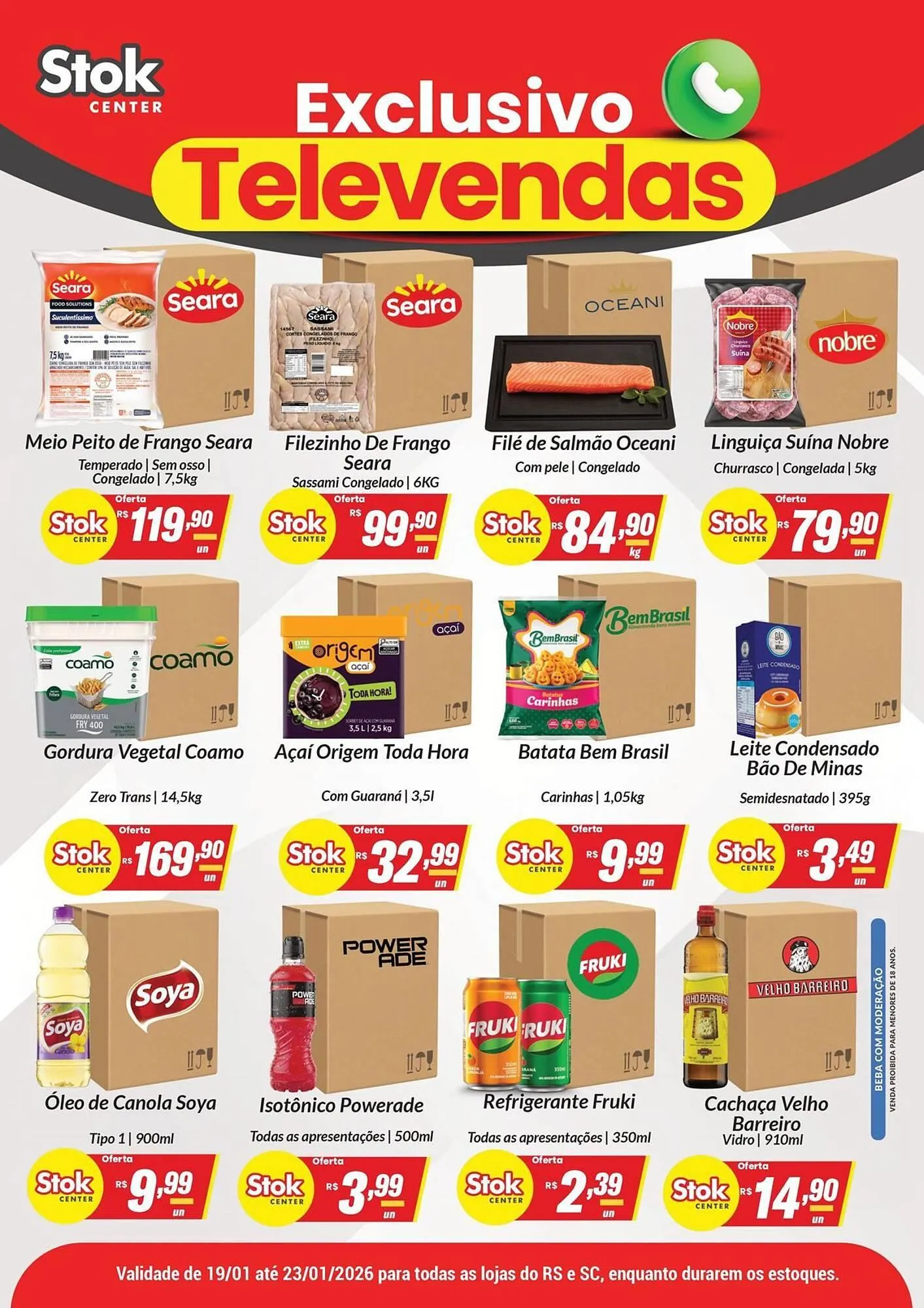 Encarte de Encarte Stok Center 19 de janeiro até 23 de janeiro 2026 - Pagina 1