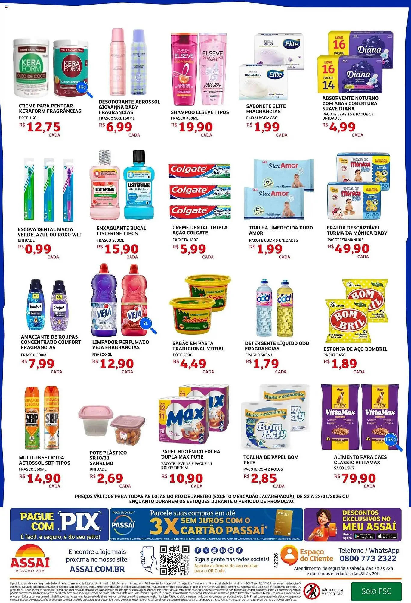 Encarte de Encarte Assaí Atacadista 22 de janeiro até 28 de janeiro 2026 - Pagina 4