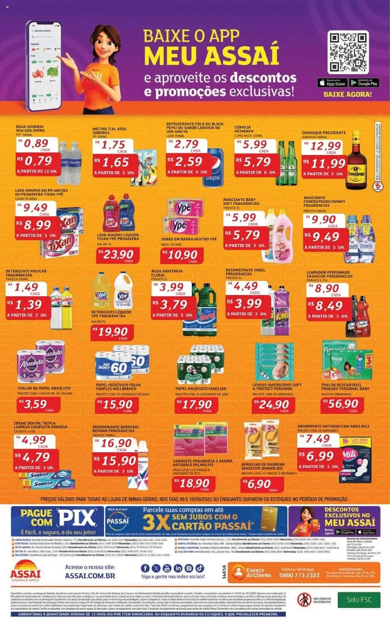 Encarte de Catálogo Assaí Atacadista 9 de junho até 10 de junho 2025 - Pagina 2