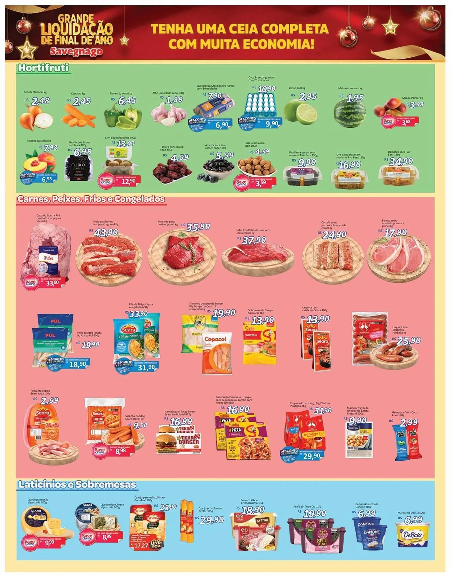 Encarte de Catálogo Supermercados Savegnago 26 de dezembro até 28 de dezembro 2025 - Pagina 2