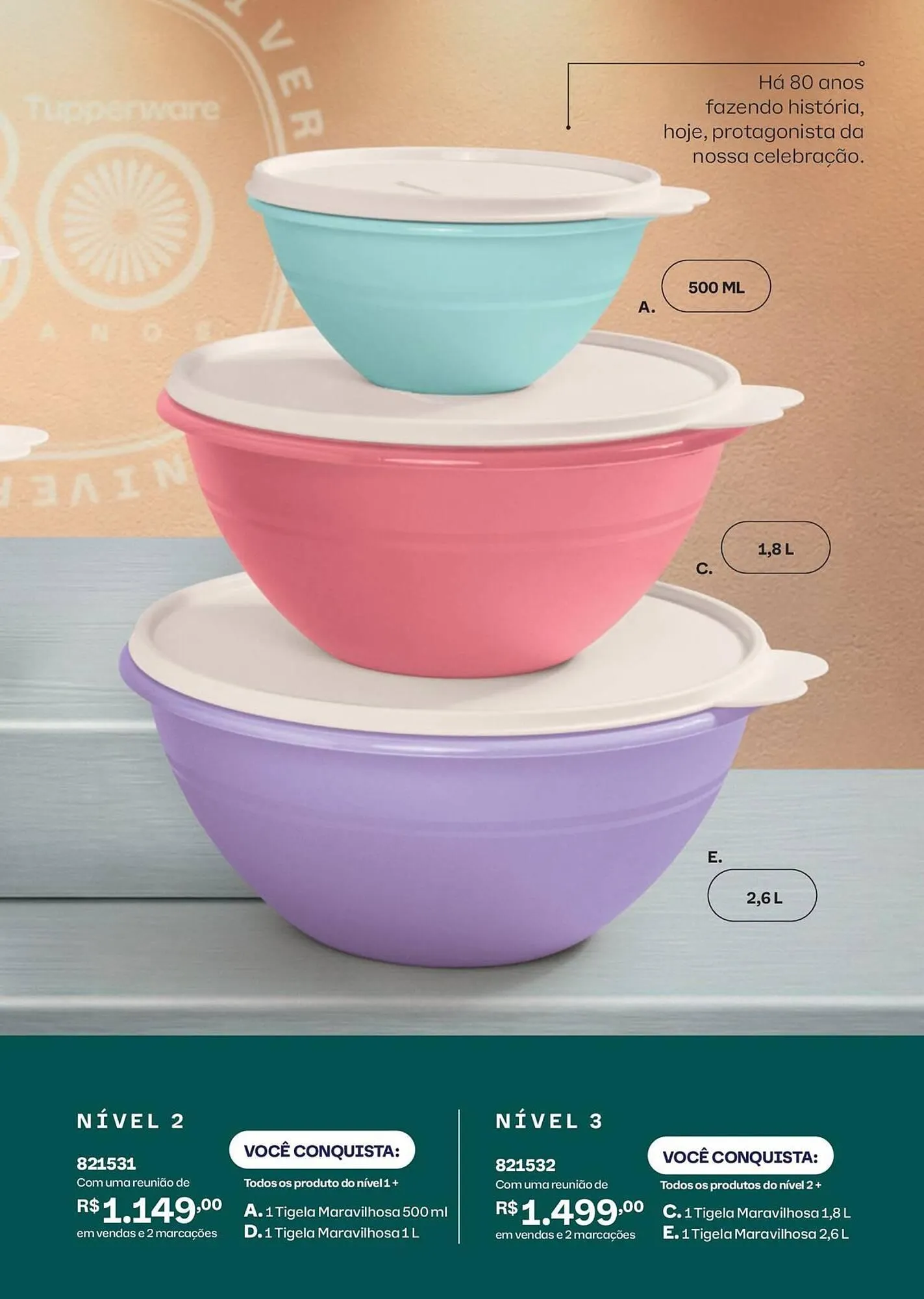 Encarte de Catálogo Tupperware 8 de maio até 31 de maio 2026 - Pagina 59